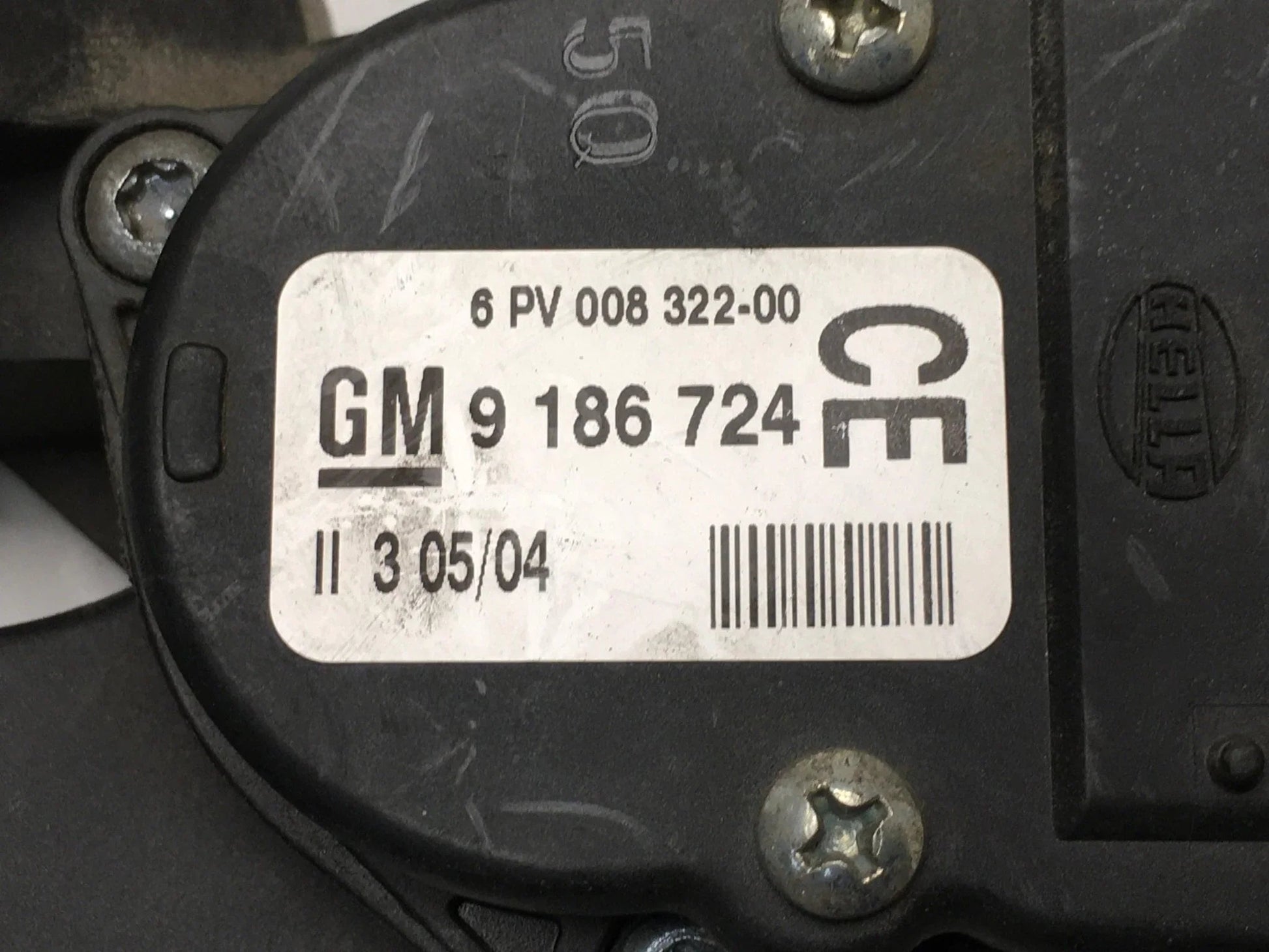 Pedal Acelerador Opel 9186724