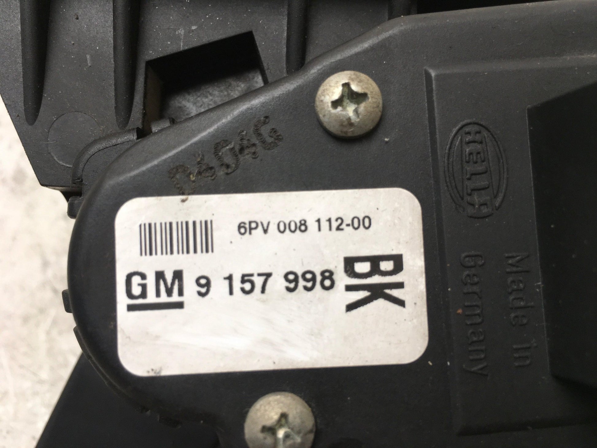 Pedal Acelerador Opel Astra H - 9157998