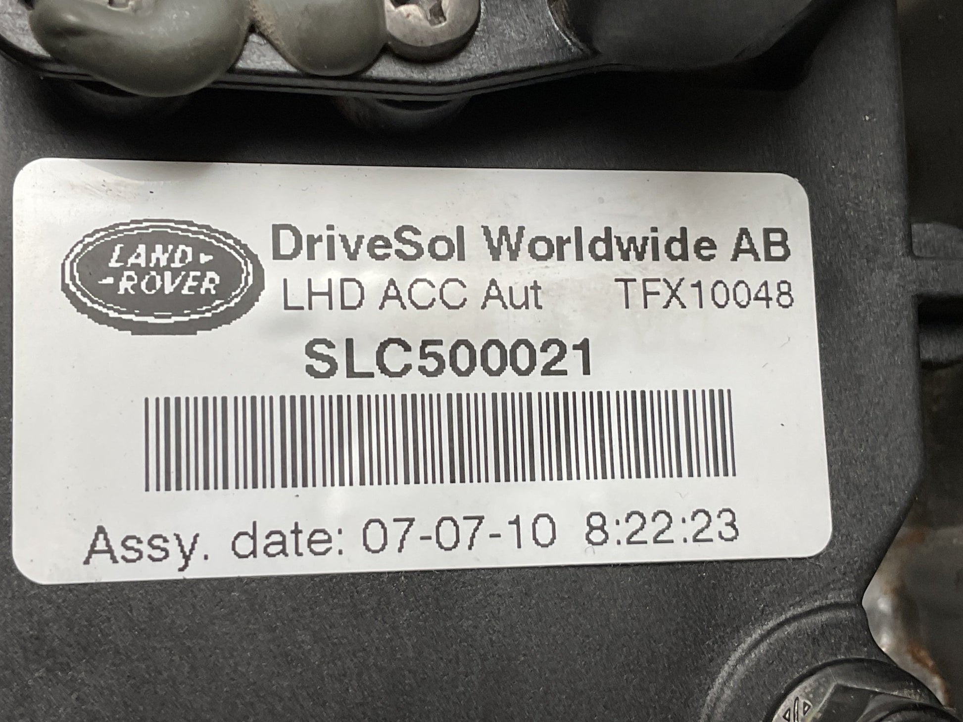 Pedal Acelerador Range Rover L320 L319 TFX10048 - TFX10048