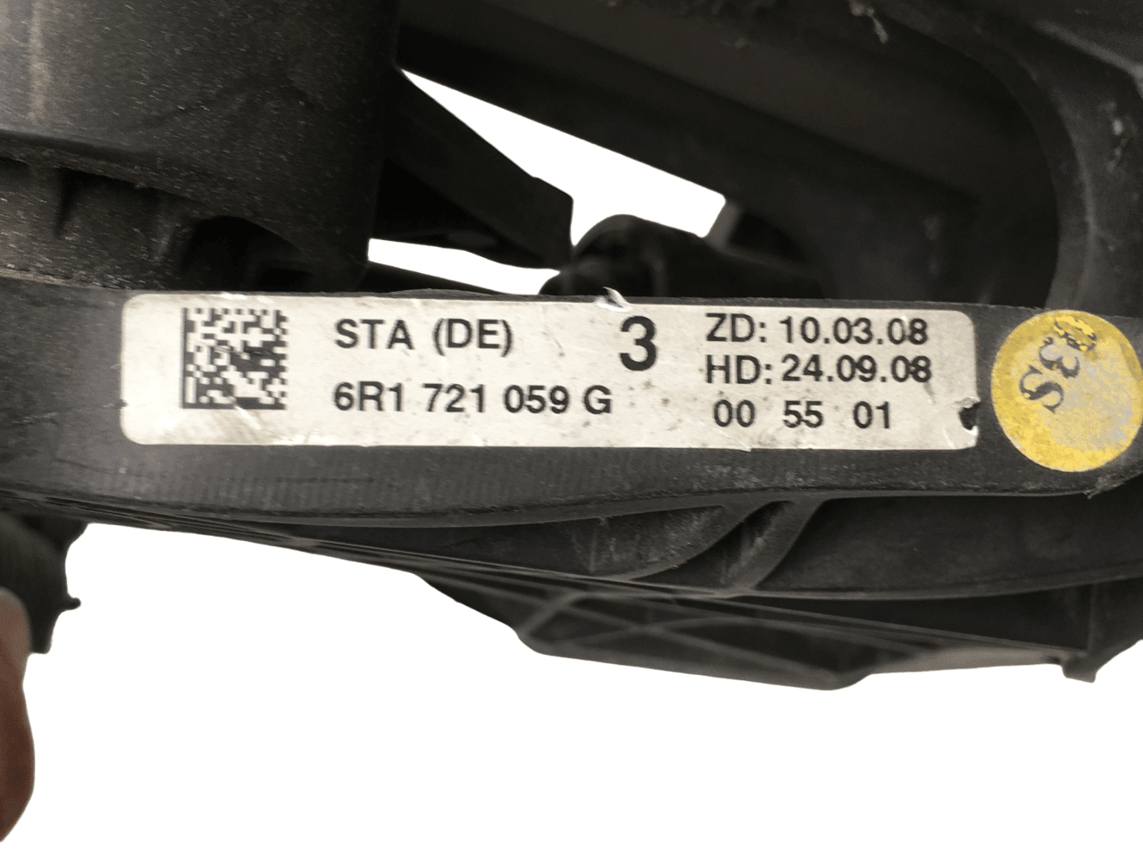 Pedal acelerador VW 6R0721117B - 6R1721059G