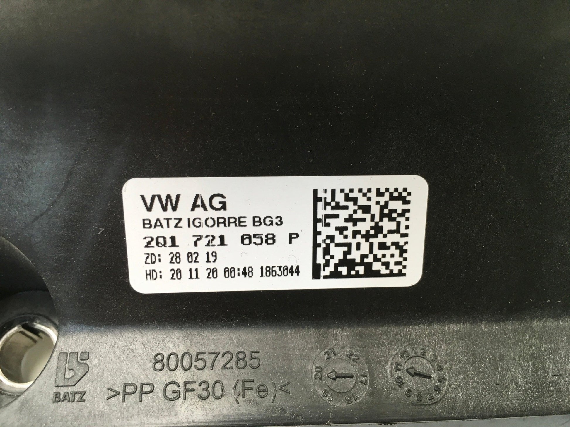 Pedal Freno VW 2Q1721058P - 2Q1721058P