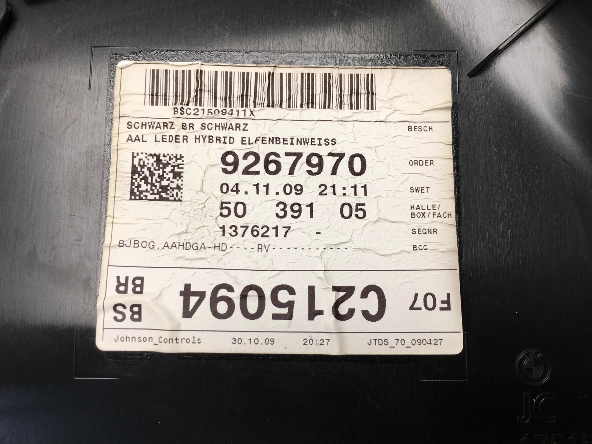 Pilar B BMW 5 F07 - 1751551