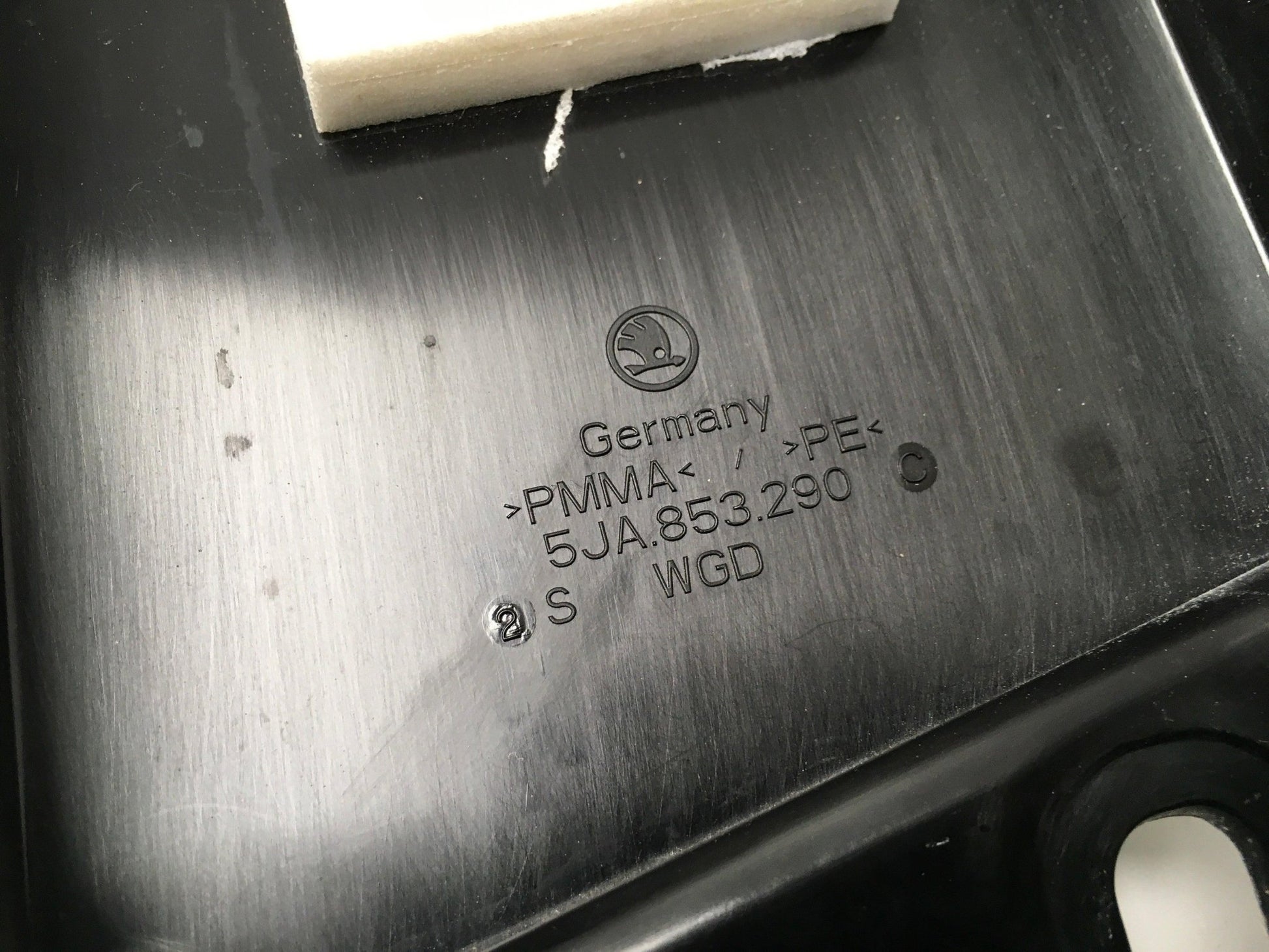 Pilar derecho Skoda Rapid - 5JA853290