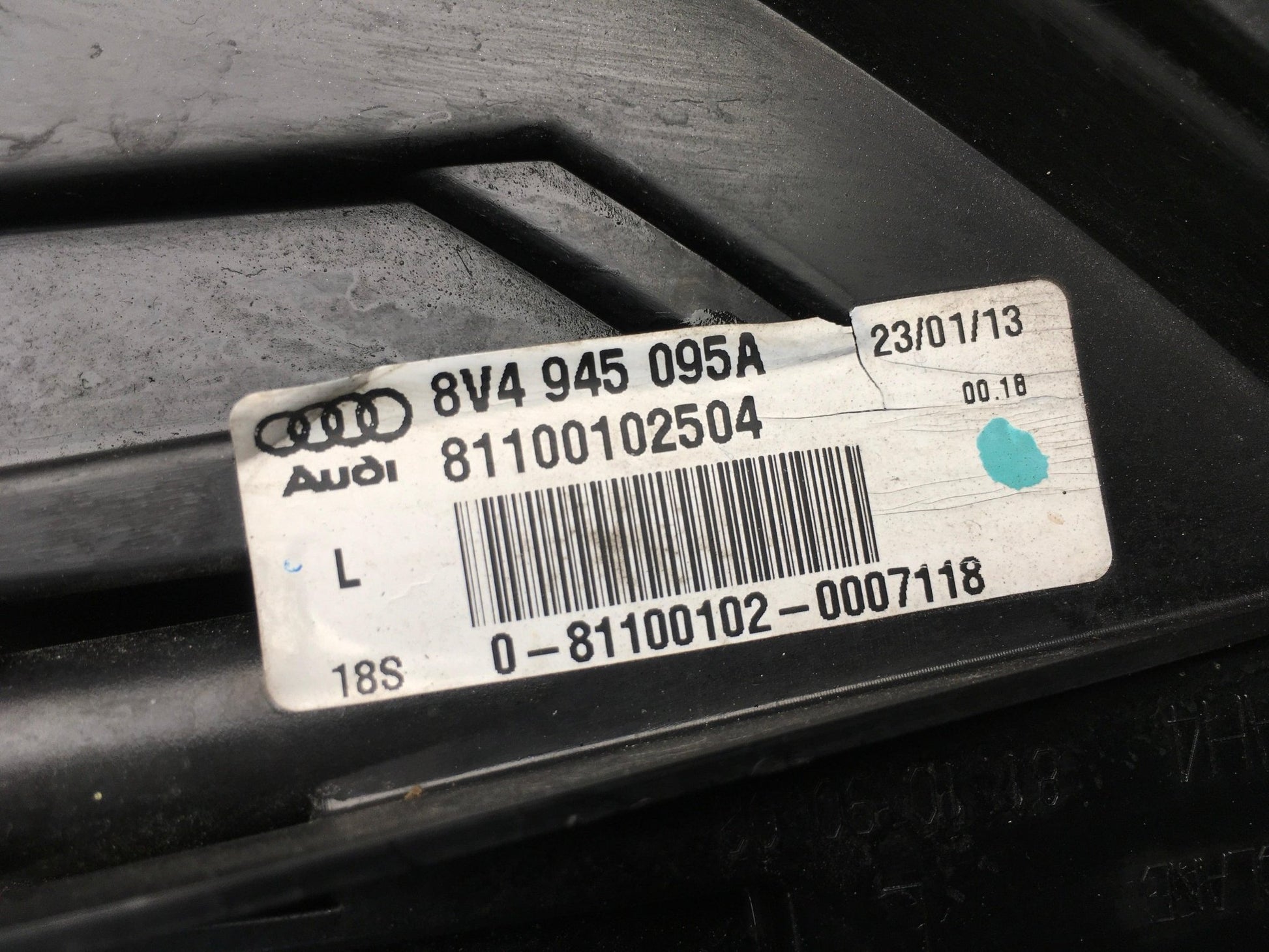 Piloto derecho Audi A3 8V - 8V4945095A