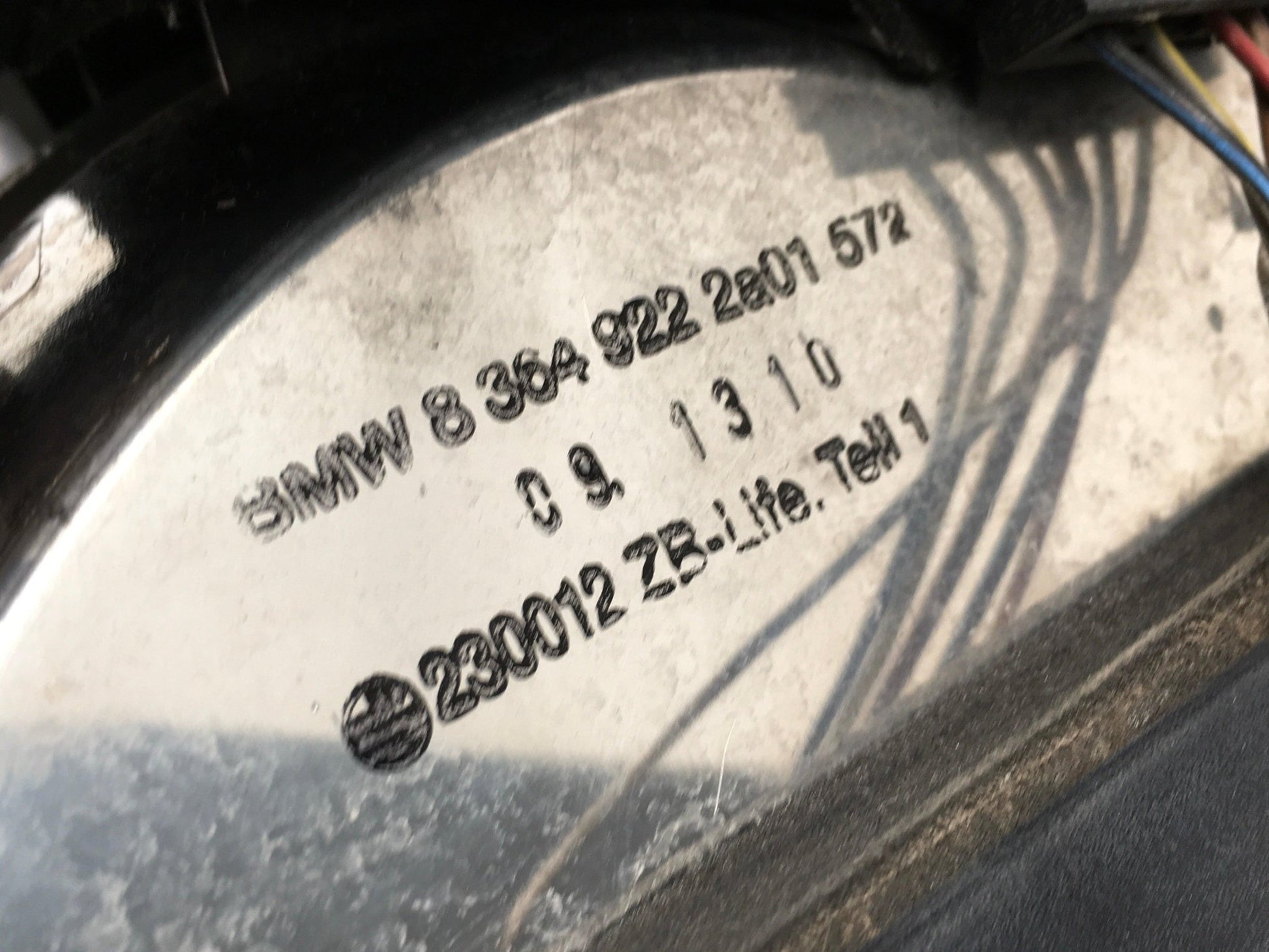 Piloto derecho BMW 3 E46 - 63218383100