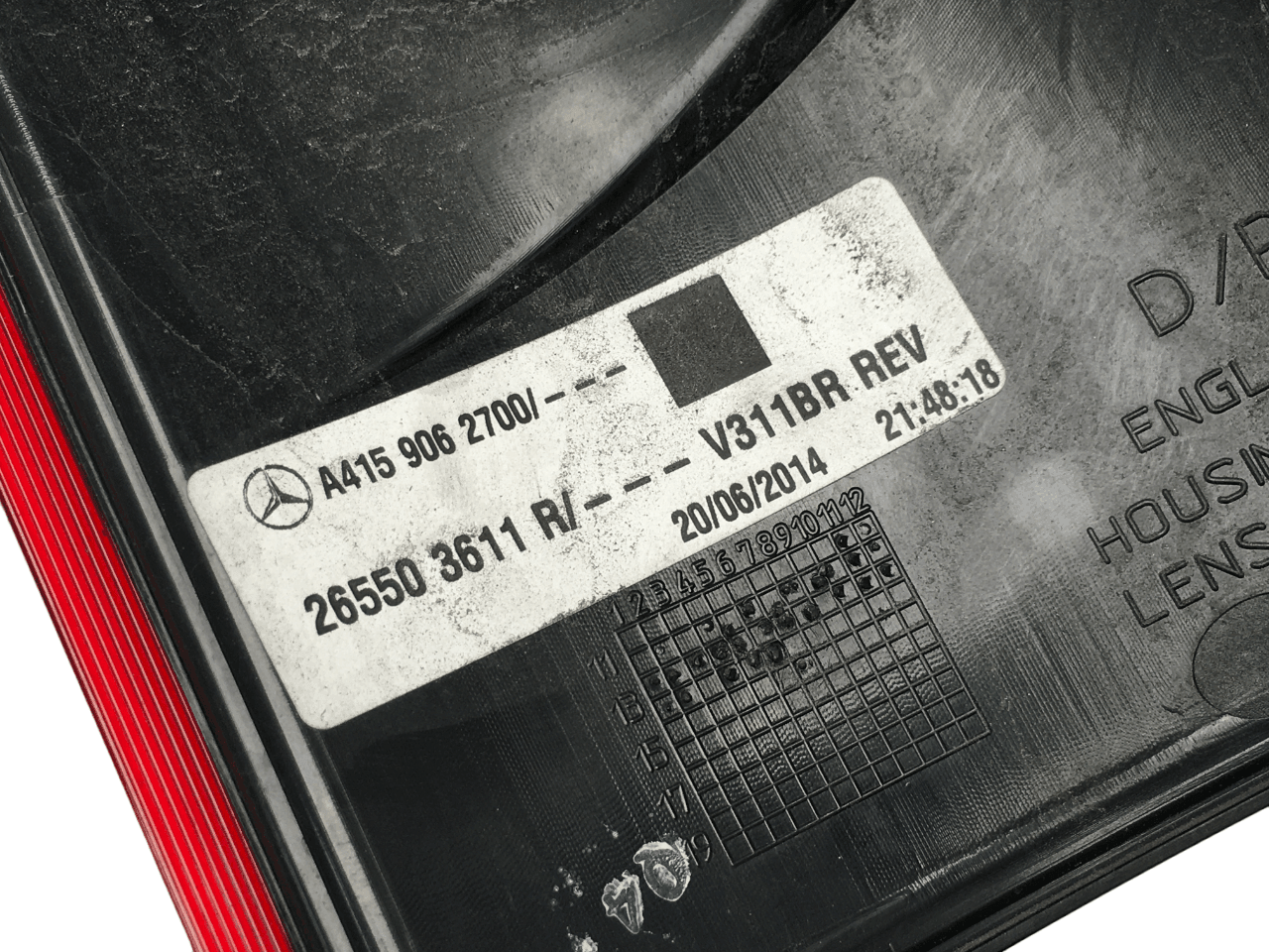 Piloto derecho Mercedes Citan - A4159062700