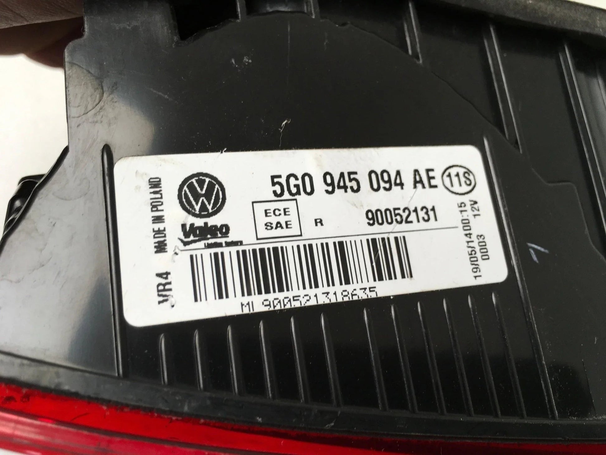 Piloto derecho puerta VW Golf VII R-line