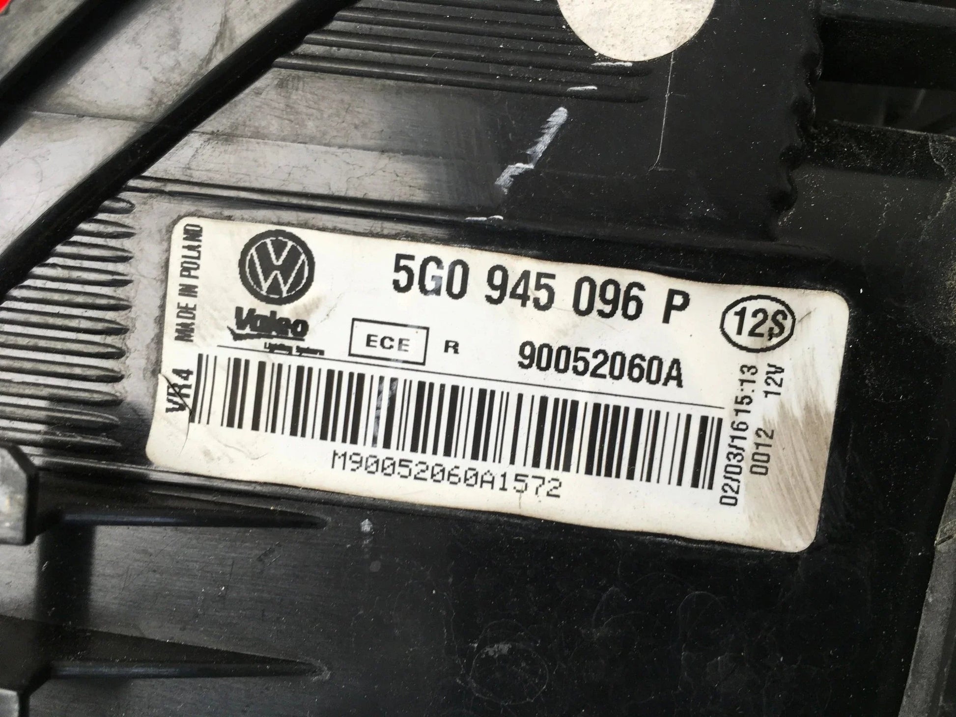 Piloto derecho VW Golf VII R-line