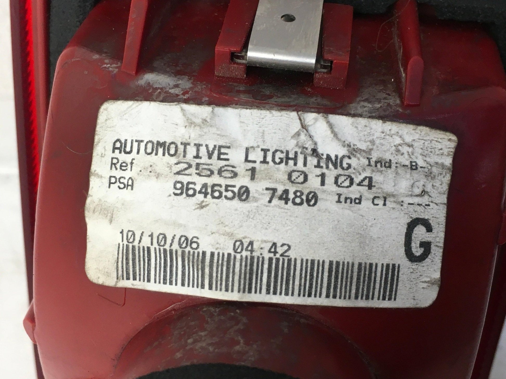 Piloto izq Porton Peugeot 407 SW - 9646507480