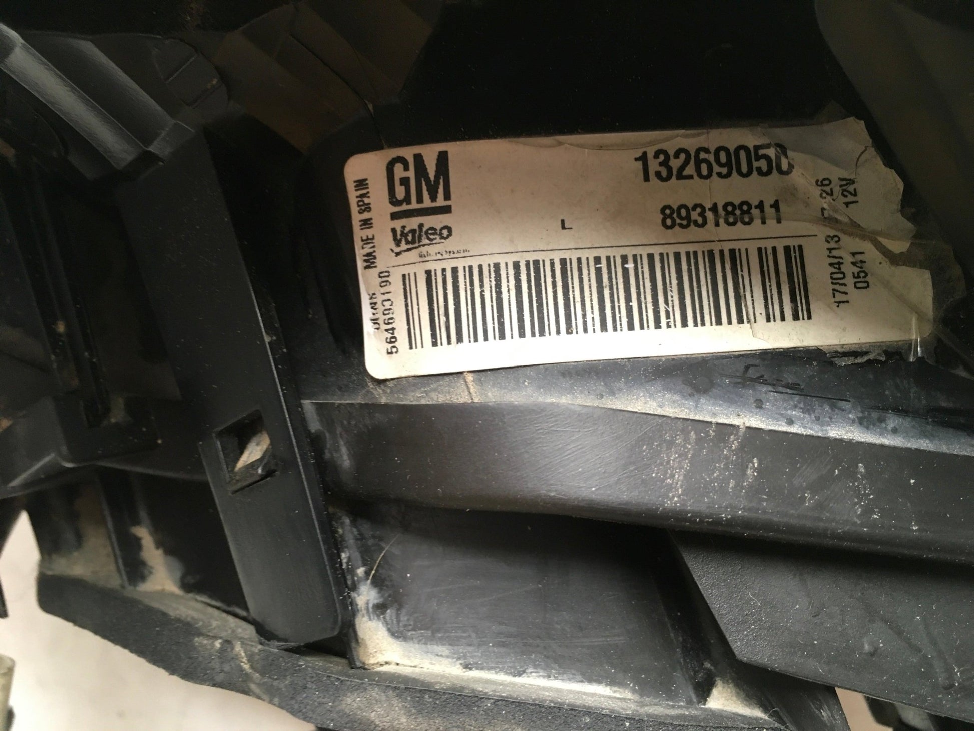 Piloto izquierdo Opel Corsa D 5P - 89318811