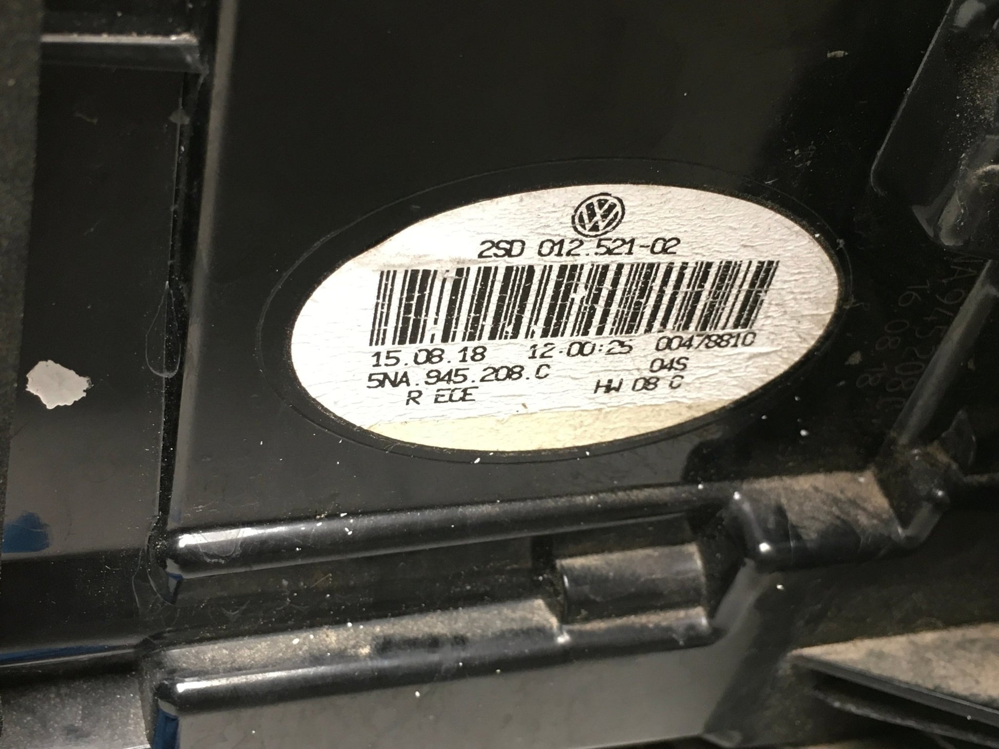 Piloto tra dcho VW Tiguan II R-Line - 5NA945208C