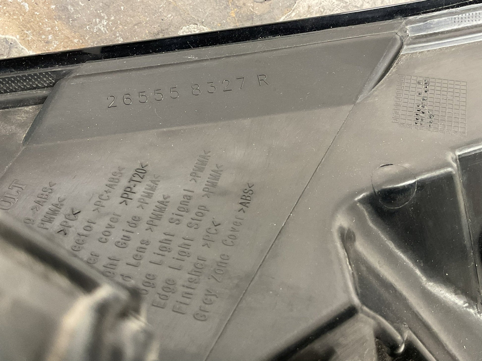 Piloto tra izq Renault Espace V - 265558327R