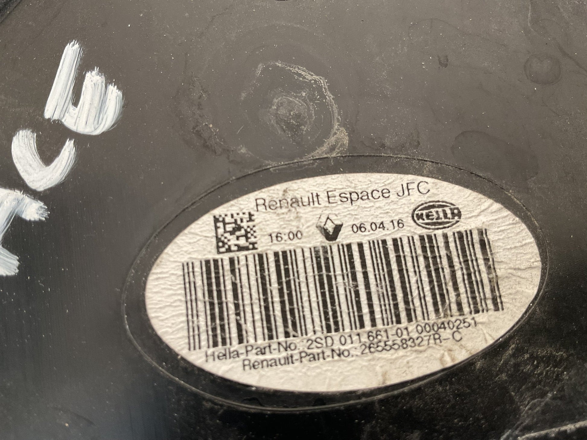 Piloto tra izq Renault Espace V - 265558327R