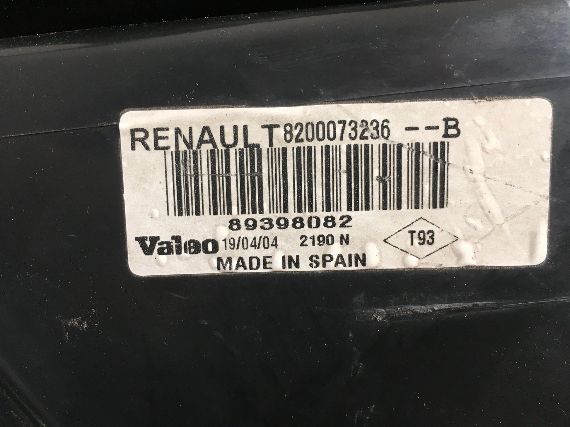 Piloto tra izq Renault Megane II Hatchback - 8200073236