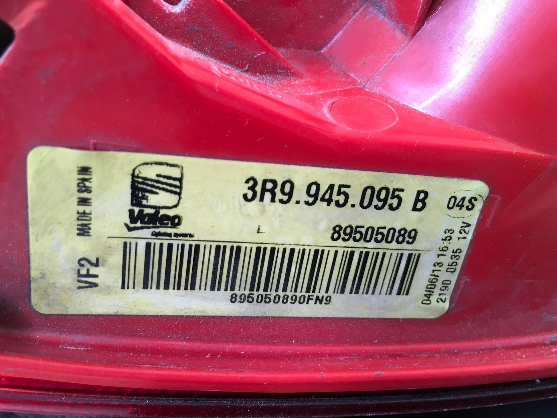 Piloto tra izq Seat Exeo ST - 3R9945095B