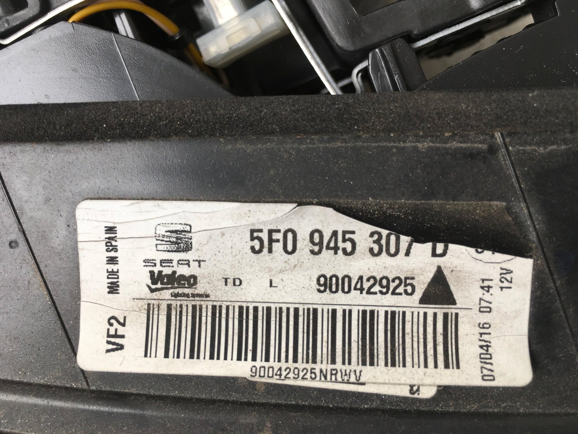 Piloto tra izq Seat Leon III 5F - 5F0945307D