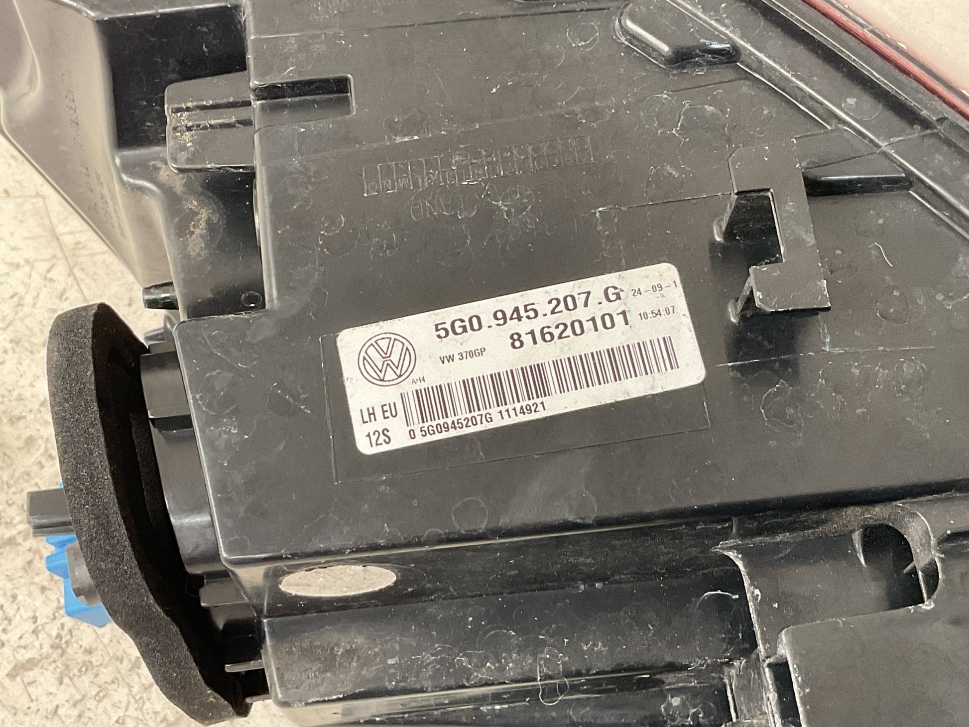 Piloto tra izq VW Golf VII 2019 2020 - 5G0945207G