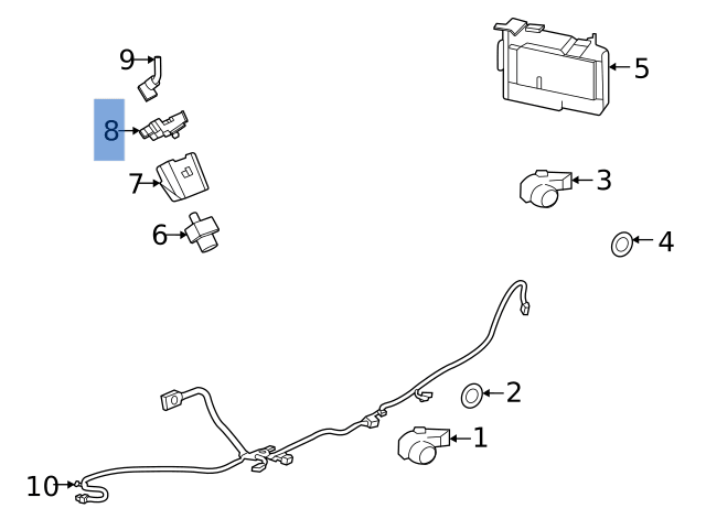 Placa retencion porsche 911 992 - 992807525