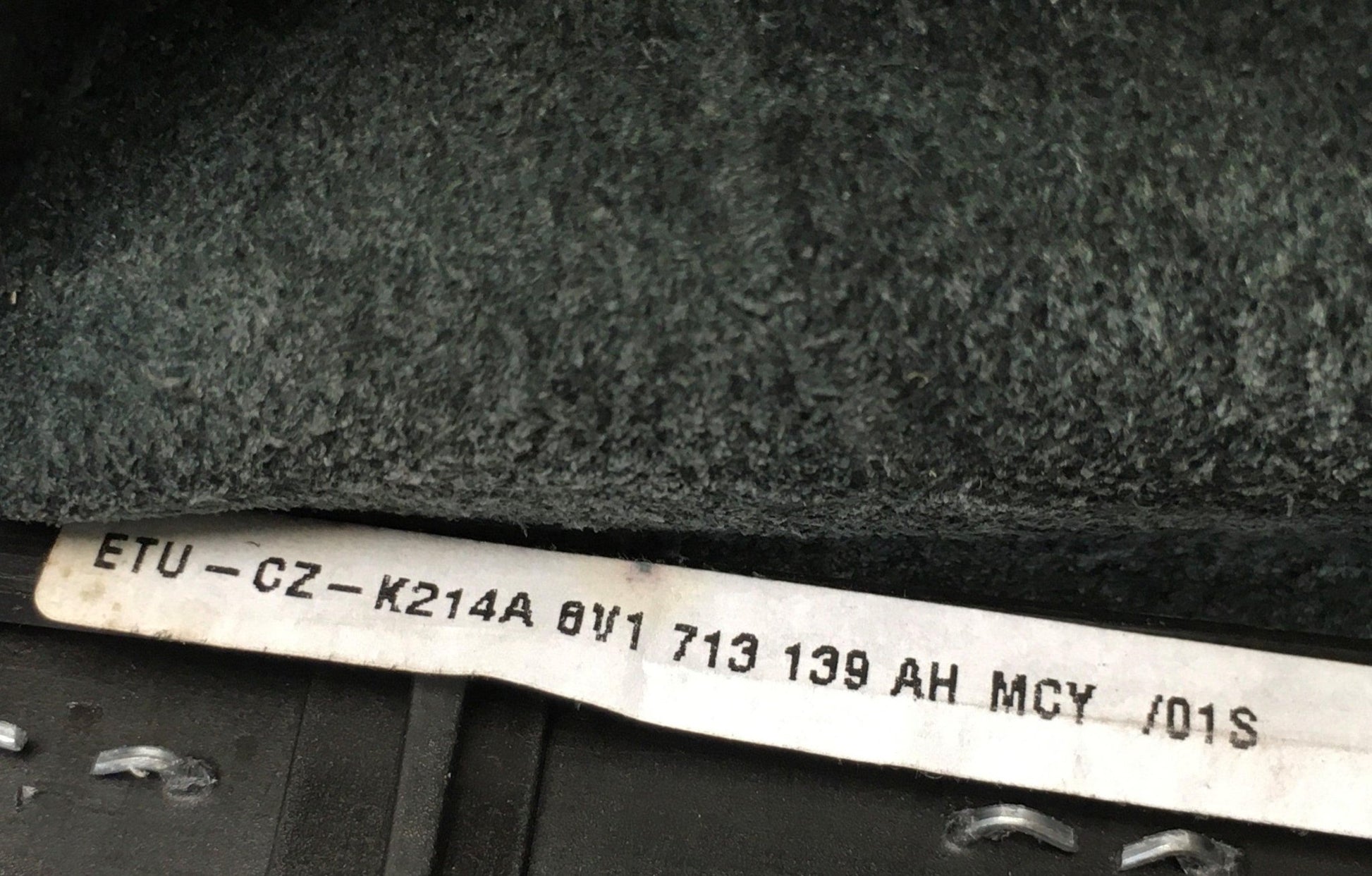 Pomo alcantara Audi RS3 8V - 8V1713139AH