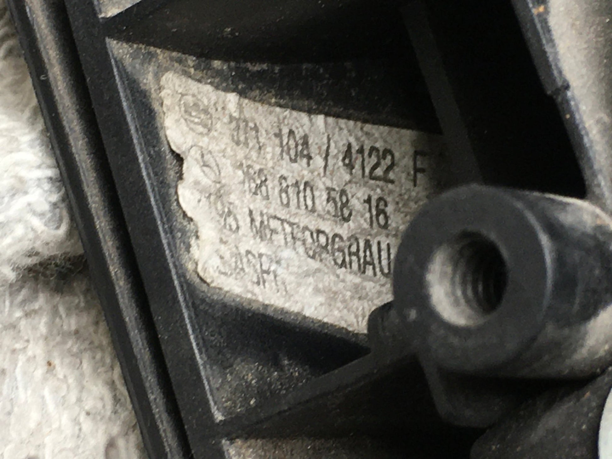 Porta Retrovisor dcho Mercedes W168 - 1688105816