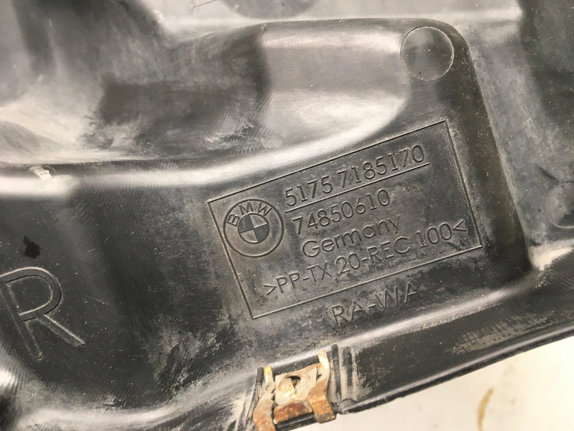 Portaengraje dcho BMW F10 F01 - 51757185170