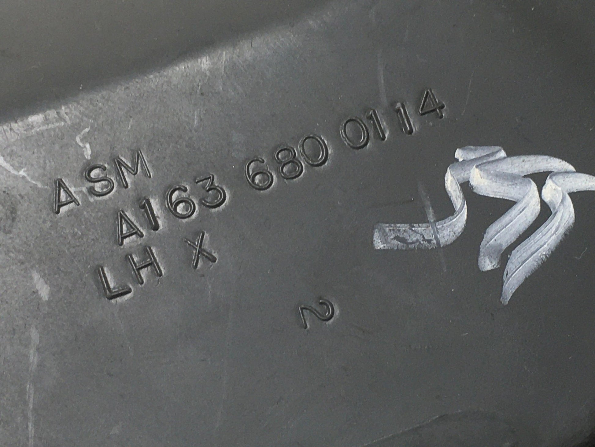 Portavasos izquierdo Mercedes W163 - A1636800114