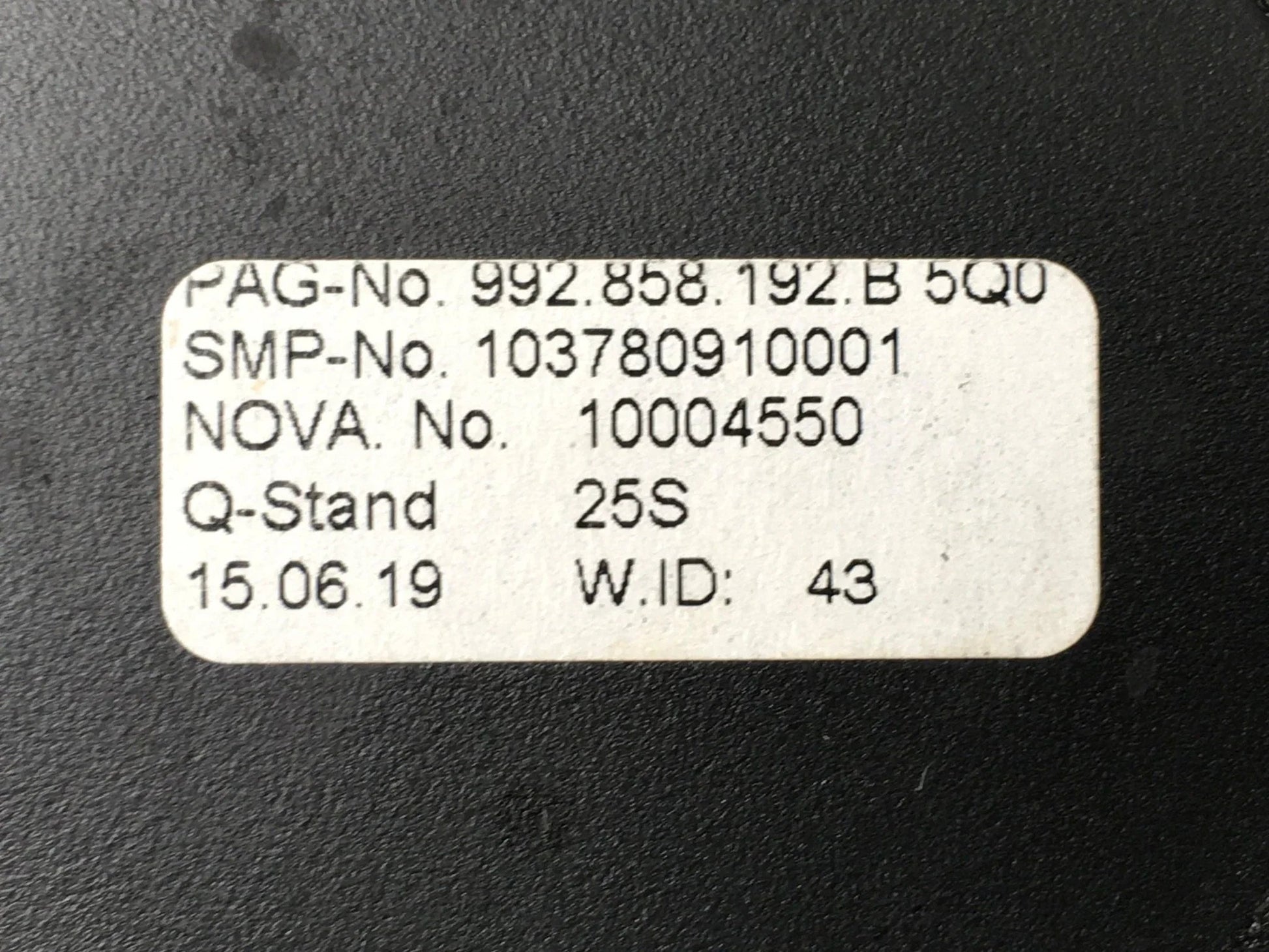 Portavasos Porsche 911 992858192B