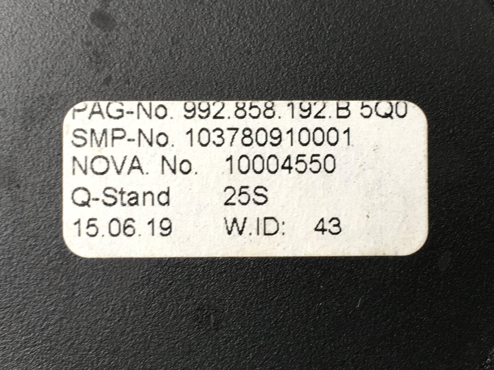 Portavasos Porsche 911 992858192B - 992858192B