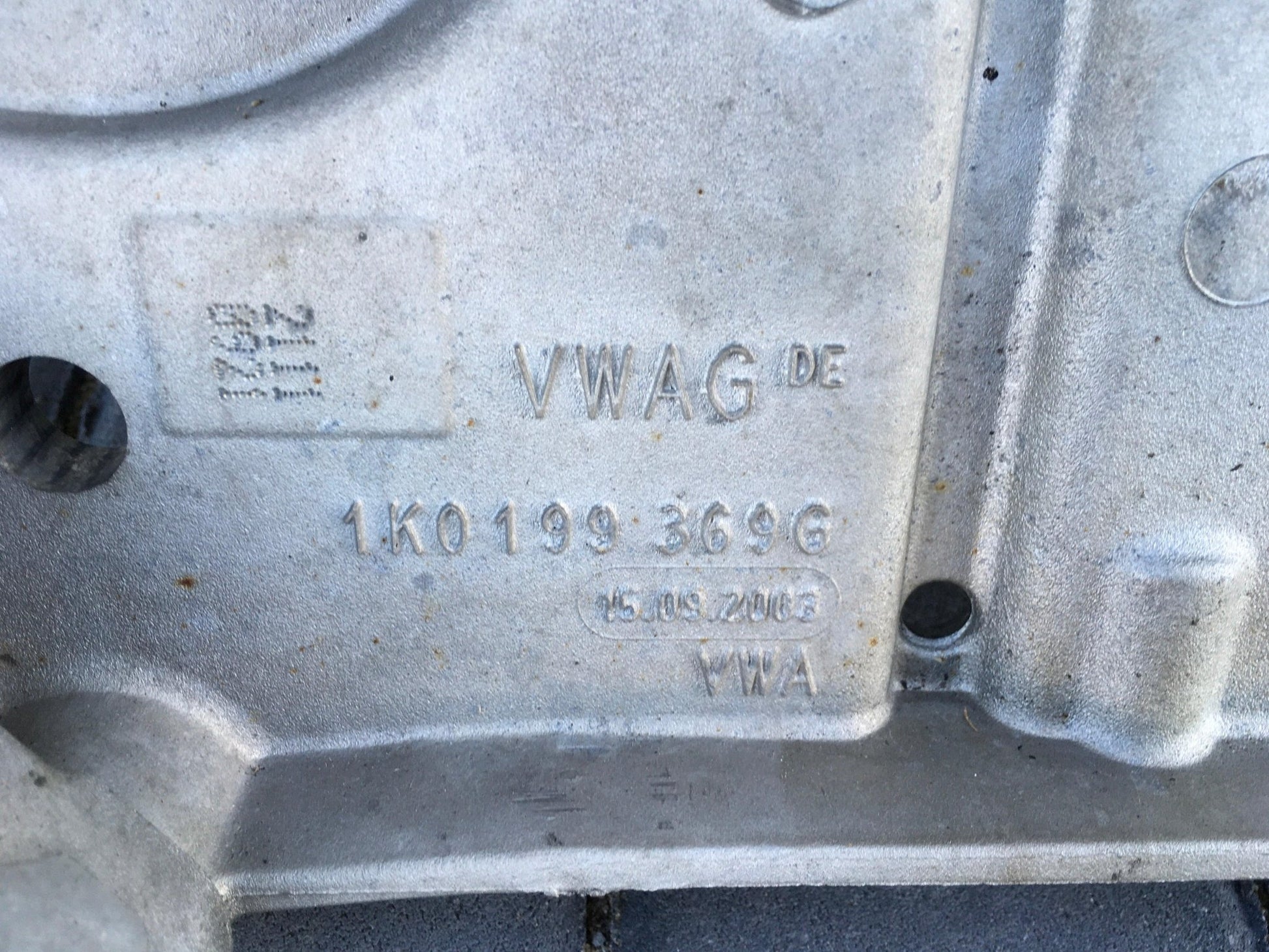 Puente delantero VW 1k0199369g - 1k0199369g