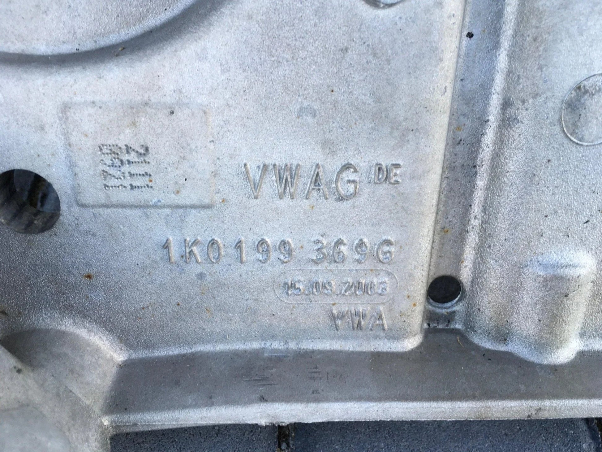 Puente delantero VW 1k0199369g