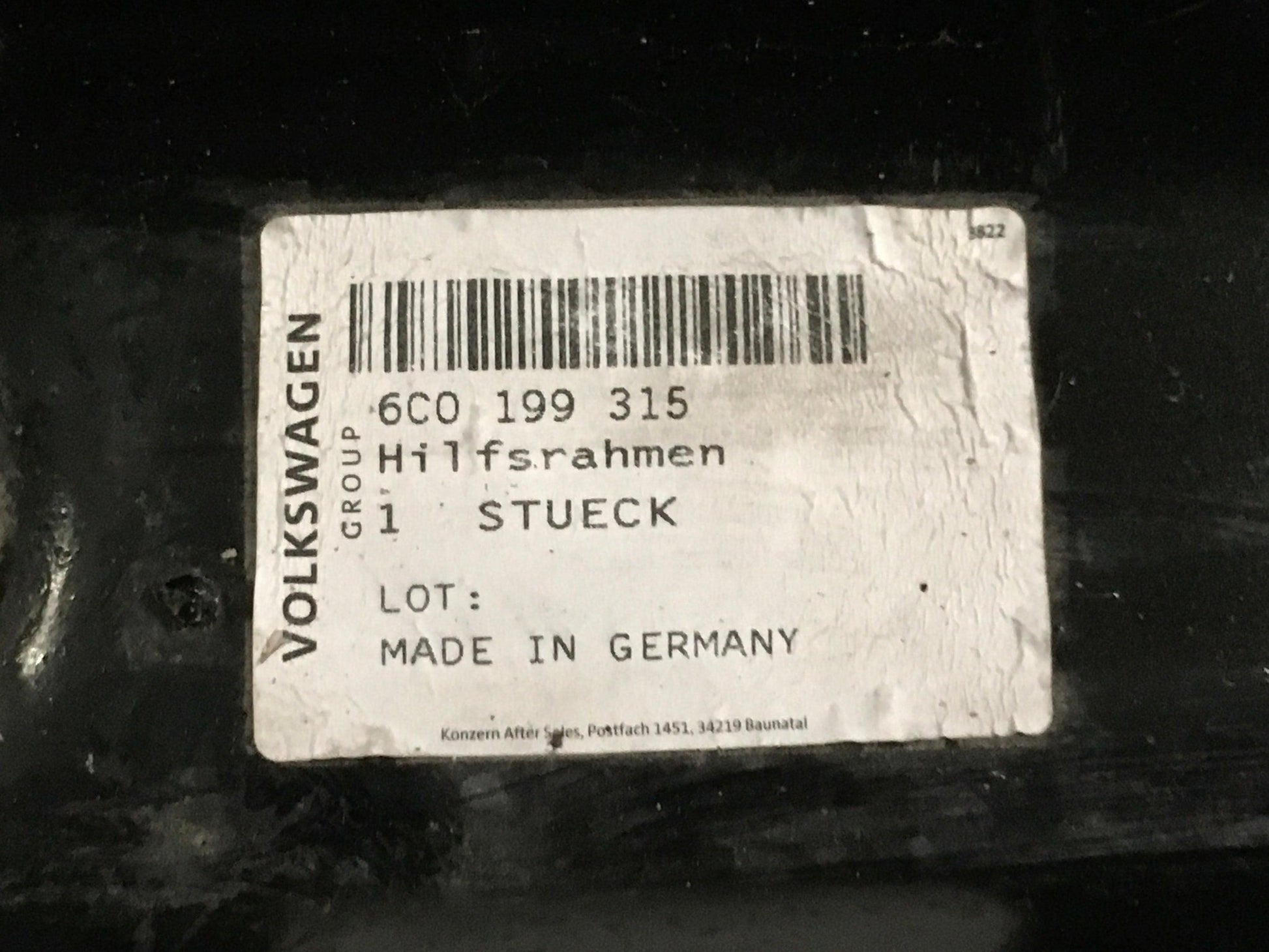 Puente delantero VW 6C0199315 - 6C0199315