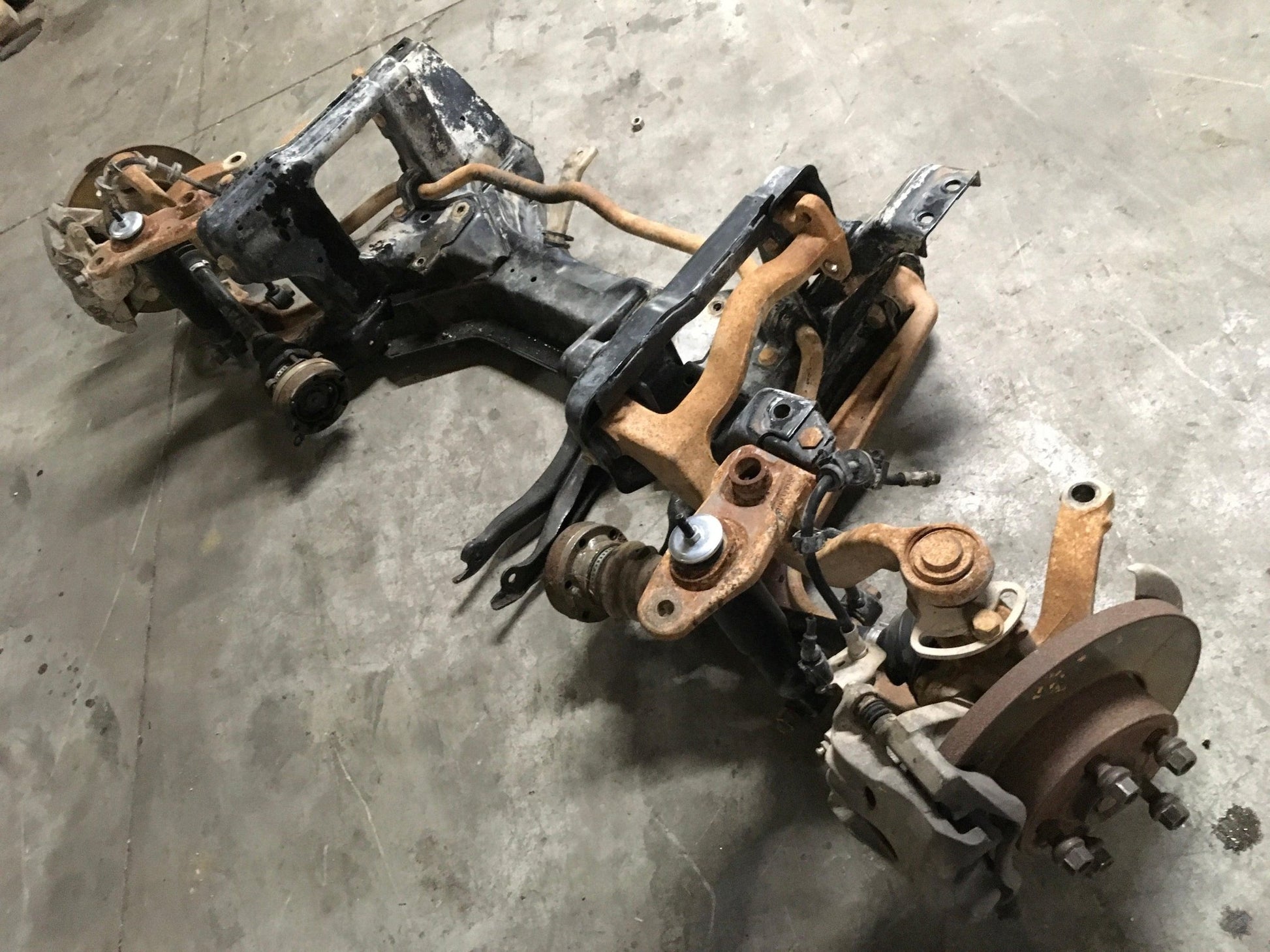 Puente delantero VW Transporter T4 7014133360 - 7014133360