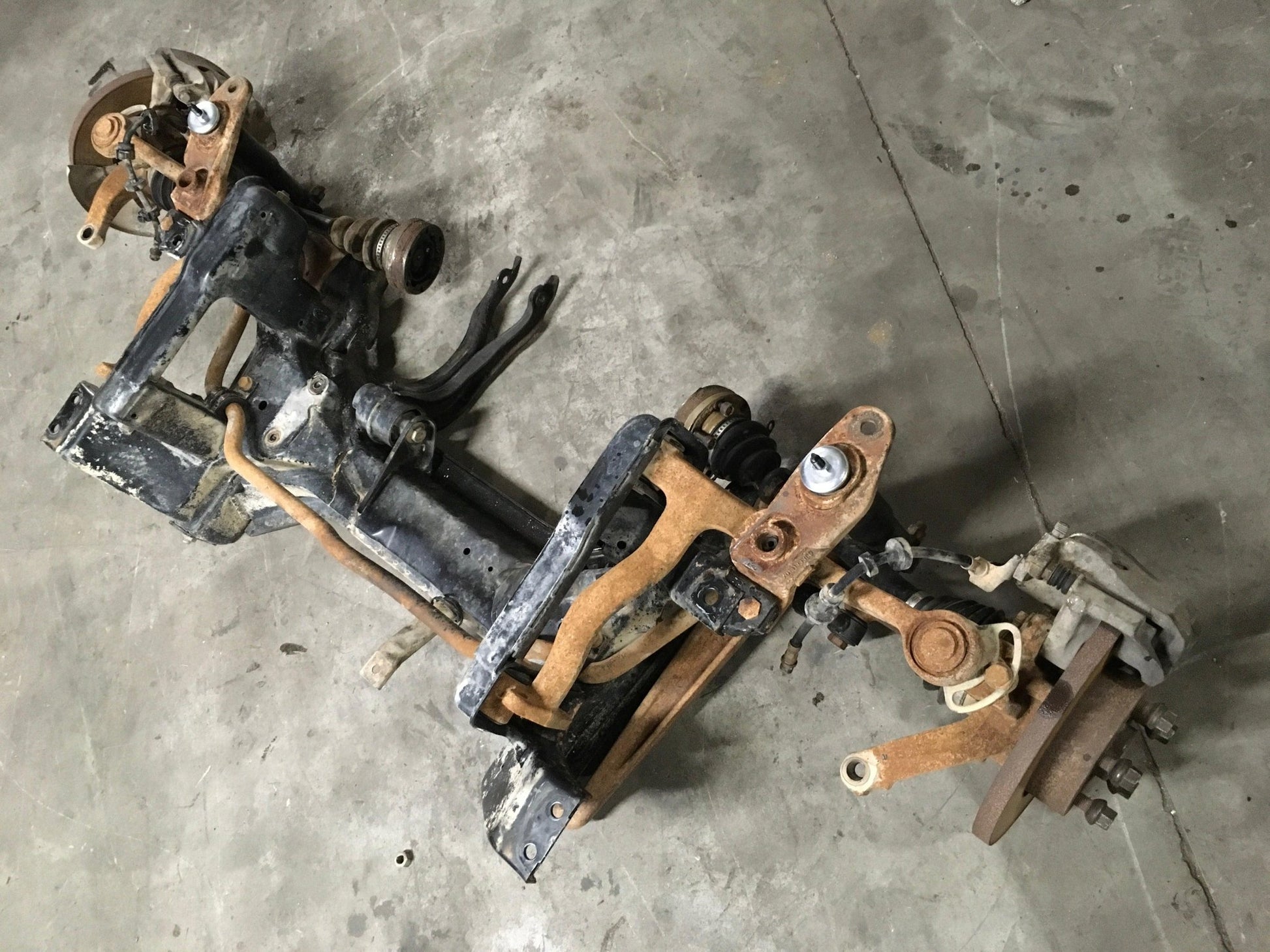 Puente delantero VW Transporter T4 7014133360 - 7014133360