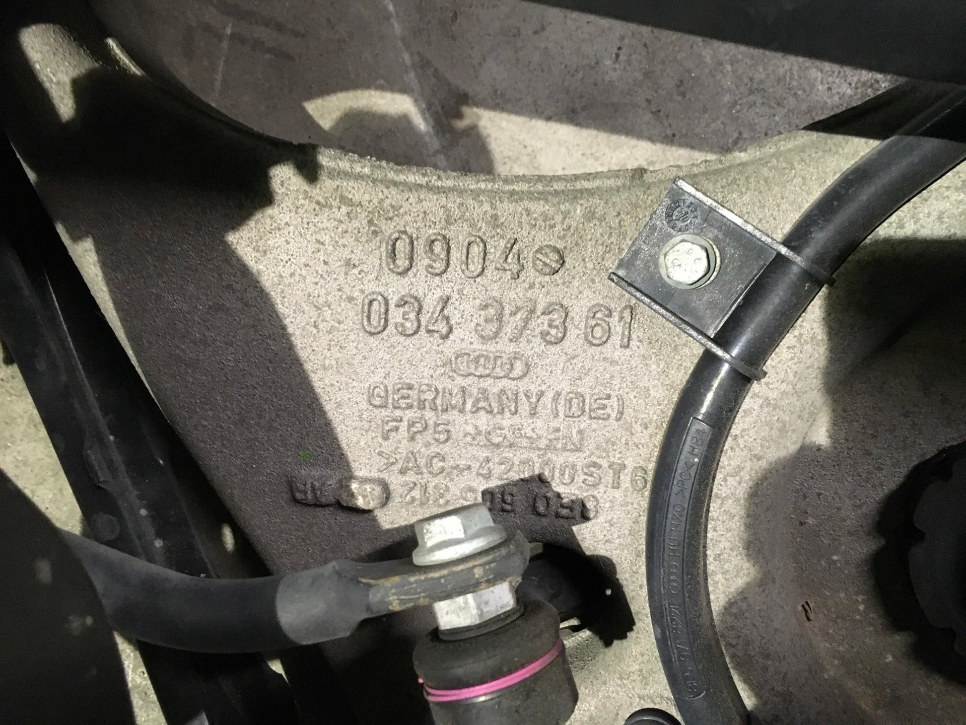 Puente trasero Audi A4 B6 - 8E0505235BN