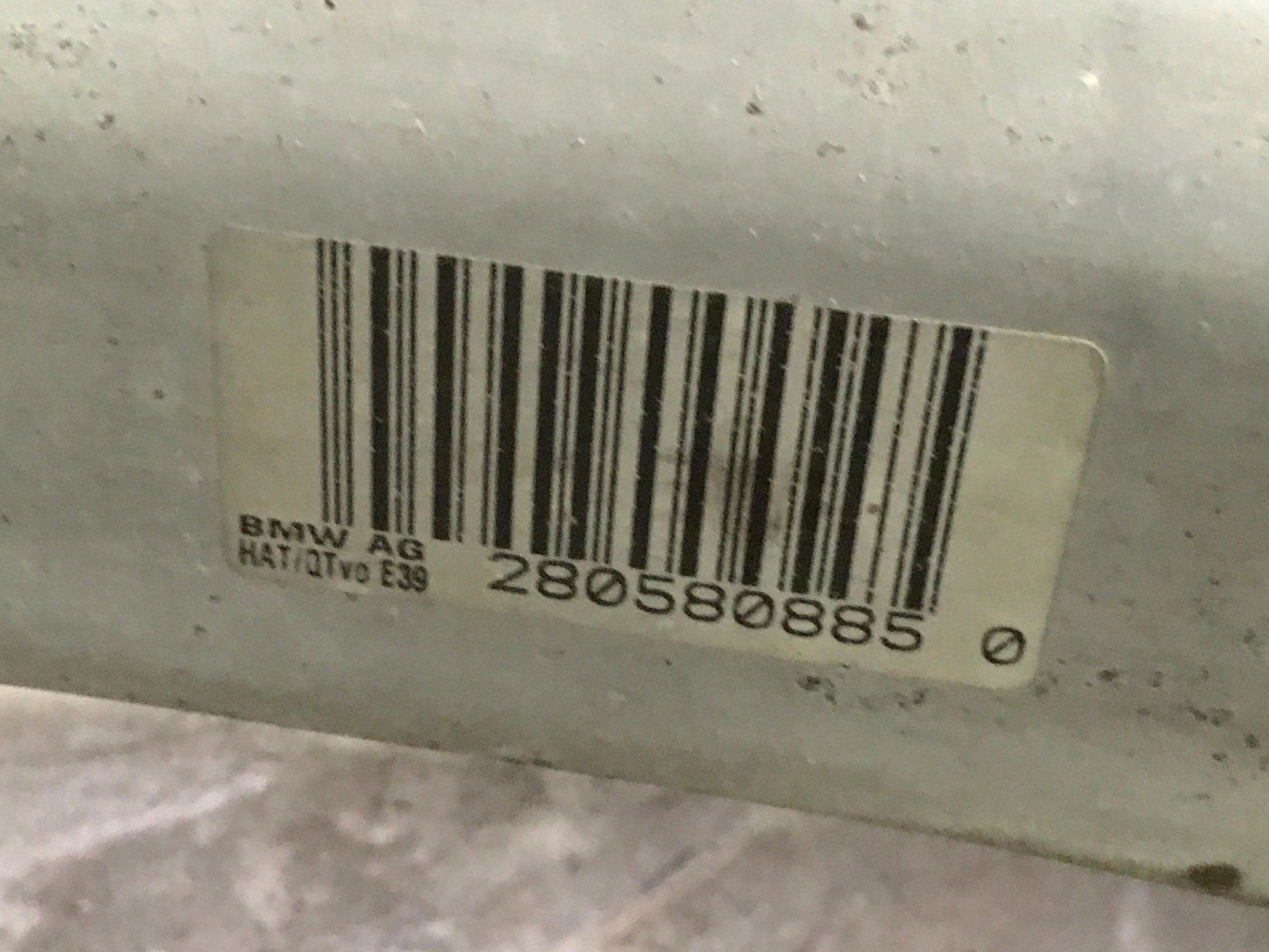 Puente trasero BMW E39 - 33311097248