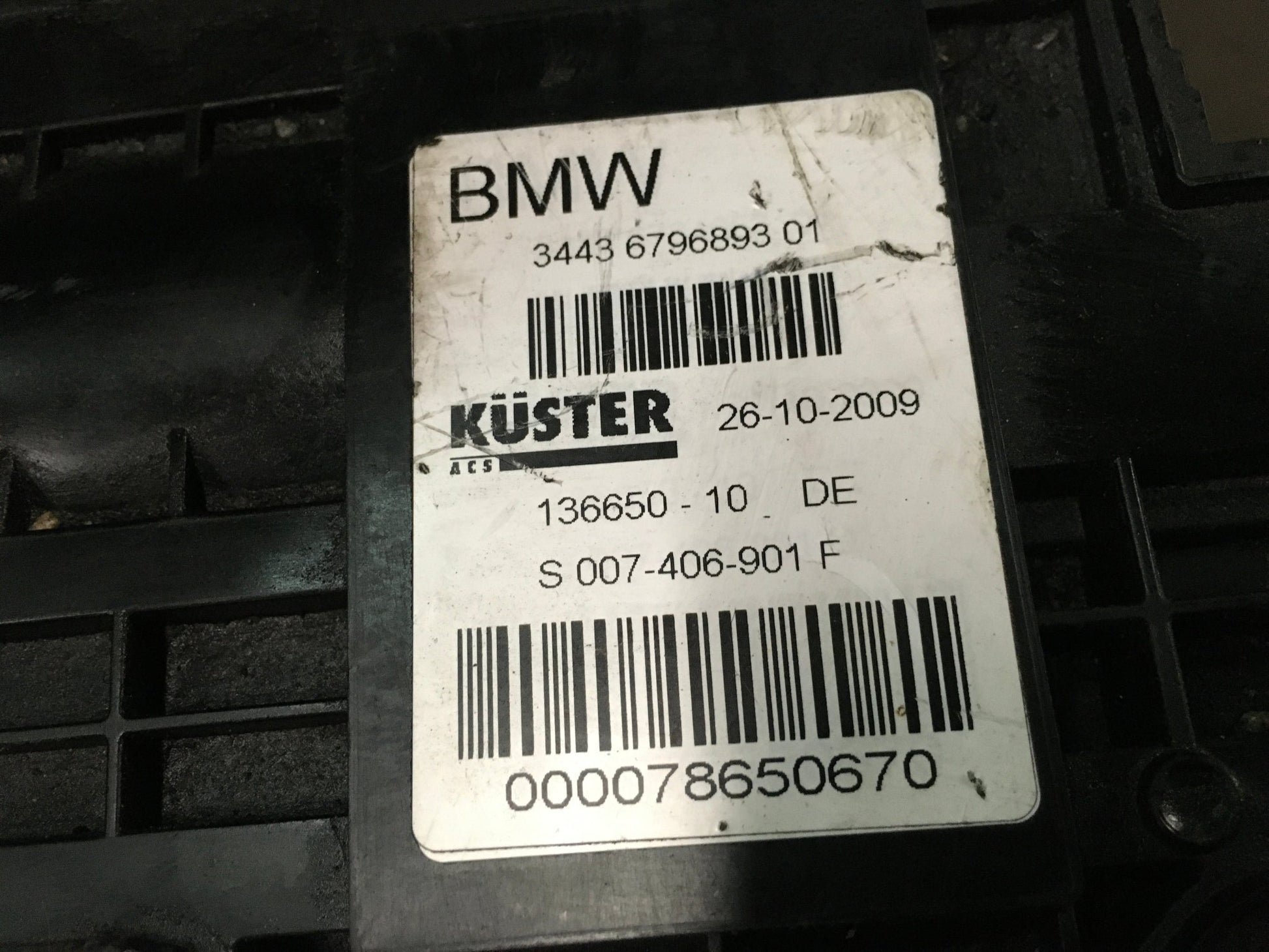 Puente trasero BMW F10 F13 - 6793801