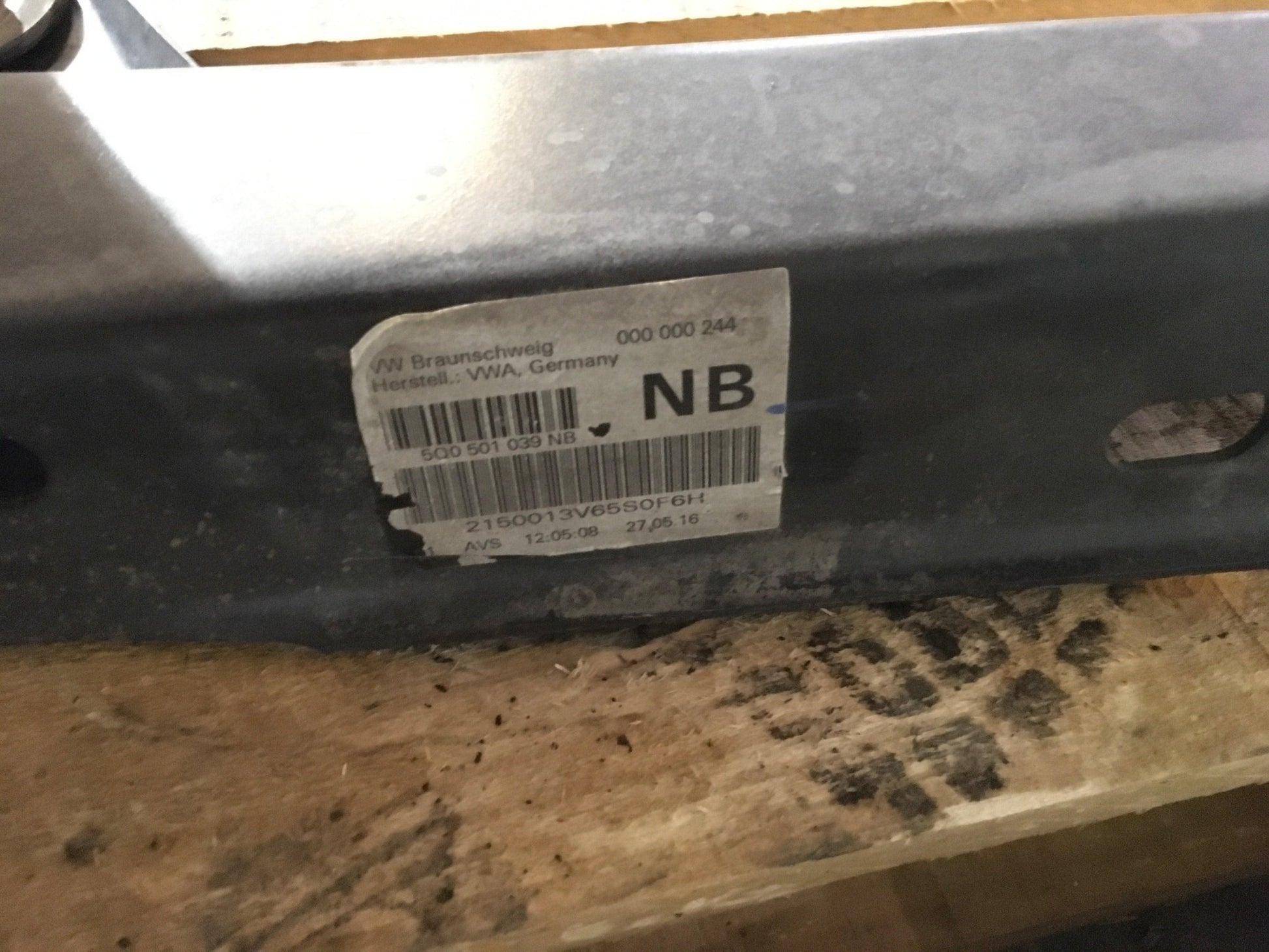 Puente trasero para VW Golf VII/ Skoda Octavia III - 5Q0501039NB