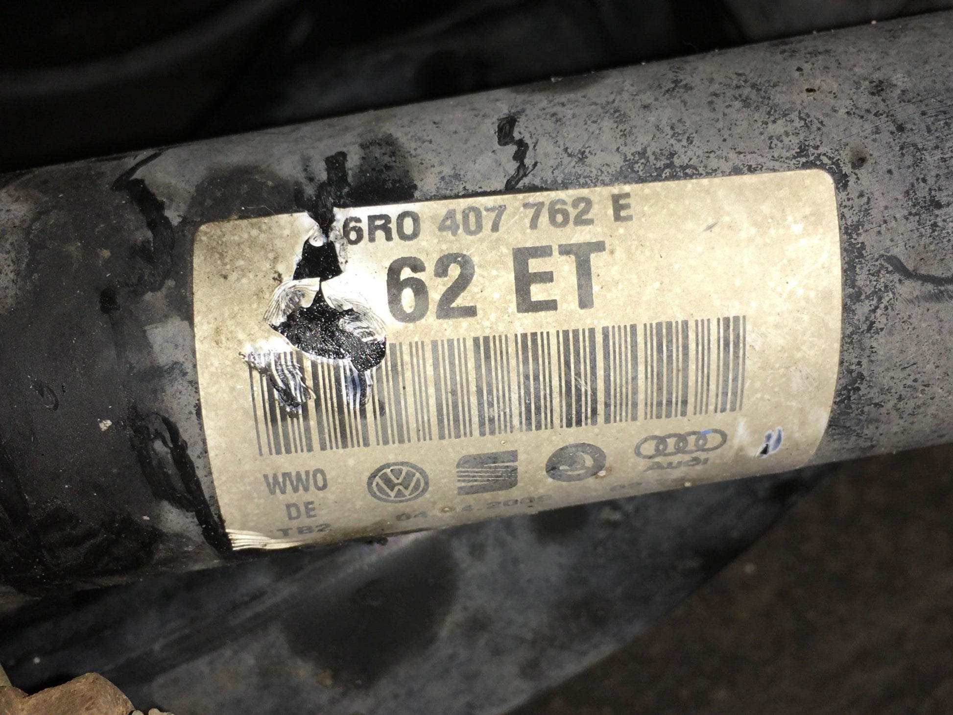 Puente trasero VW 1K0505315BG - 1K0505315BG