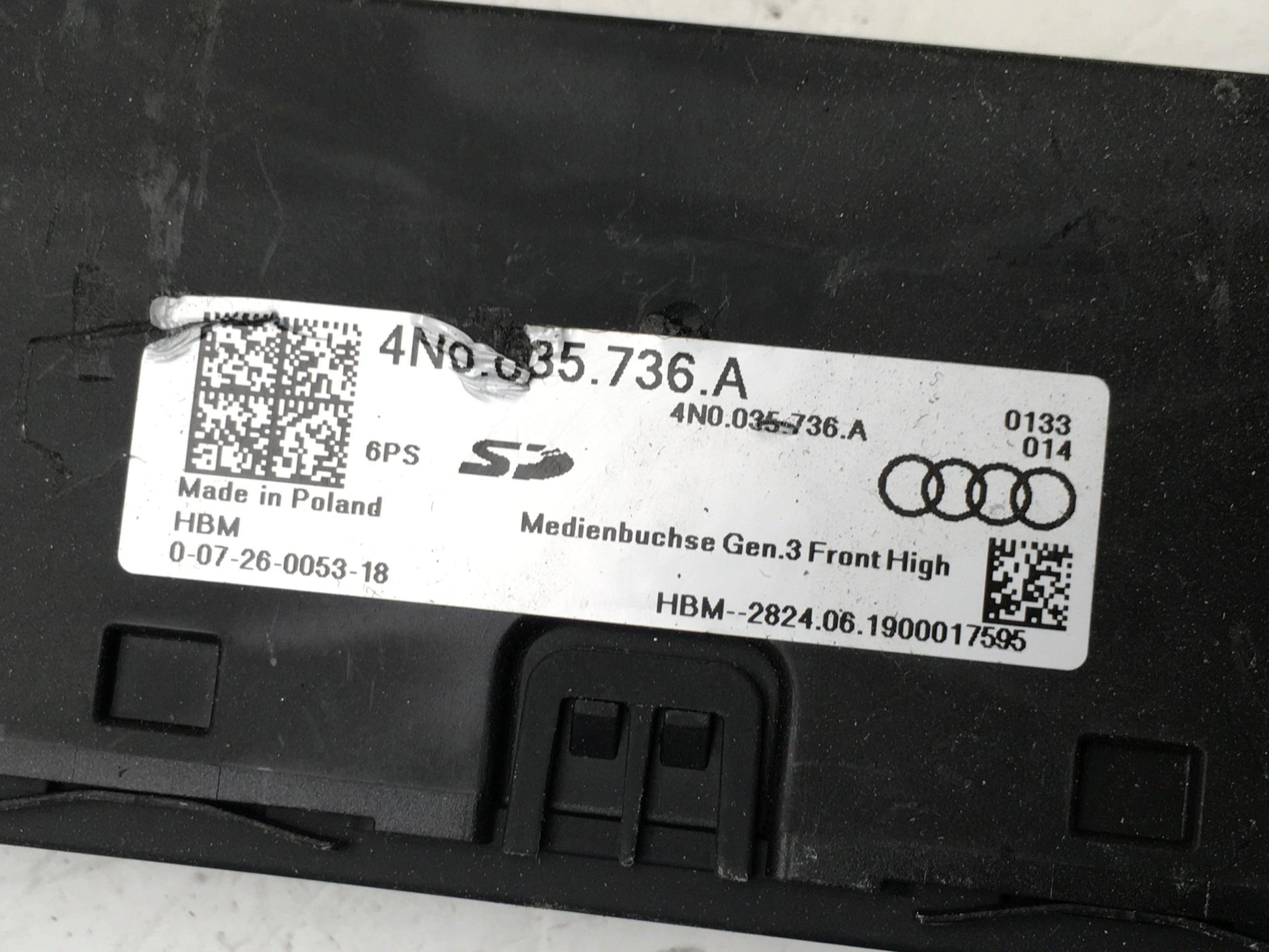 Puertos USB Audi 4N0035736A - 4N0035736A