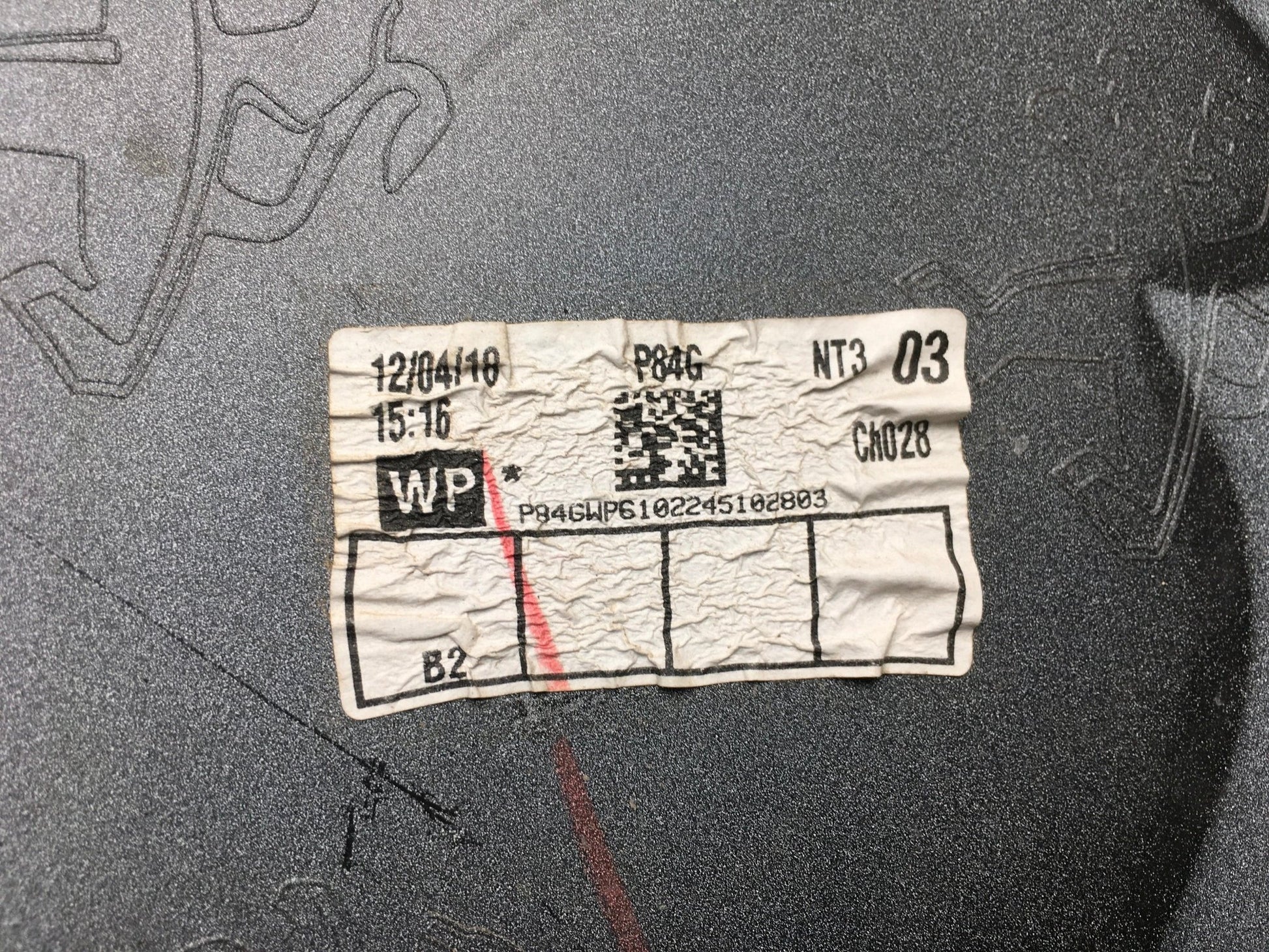 Puntera tra izq Peugeot 3008 II - 9611019077