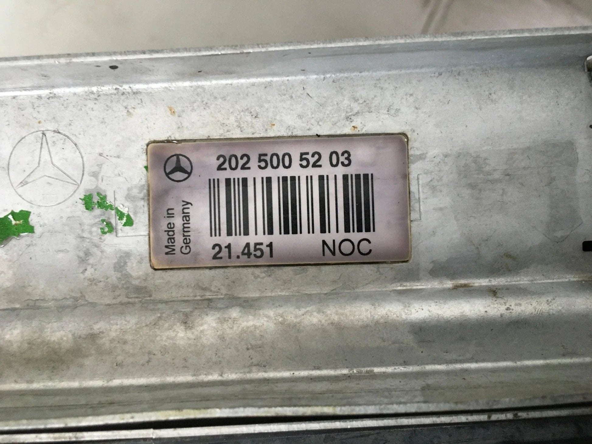 Radiador Agua Mercedes 2025005203