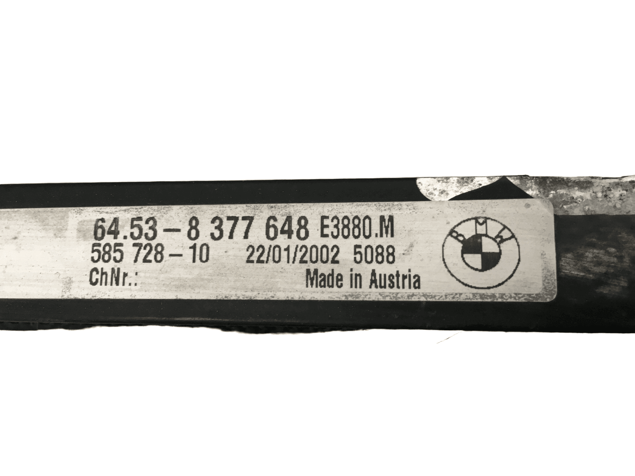 Radiador BMW E46/ E83 8377648 - 8377648