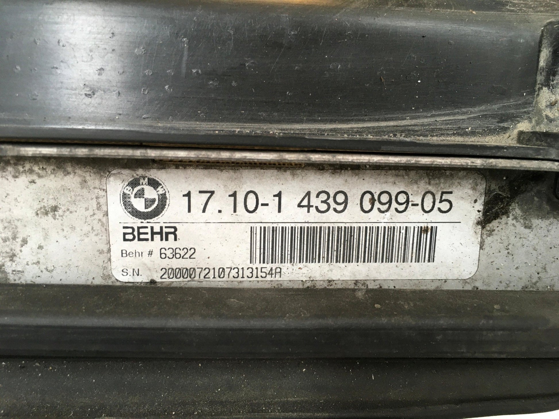 Radiador BMW X5 E53 3.0i - 17101439099