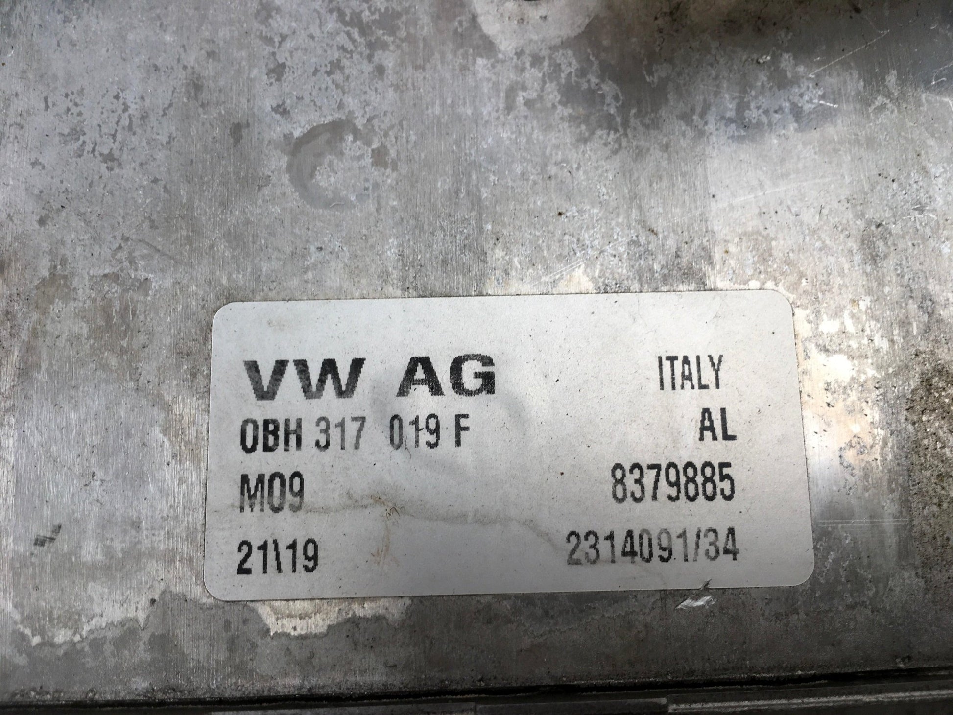 Radiador caja cambios VW 0BH317019F - 0BH317019F