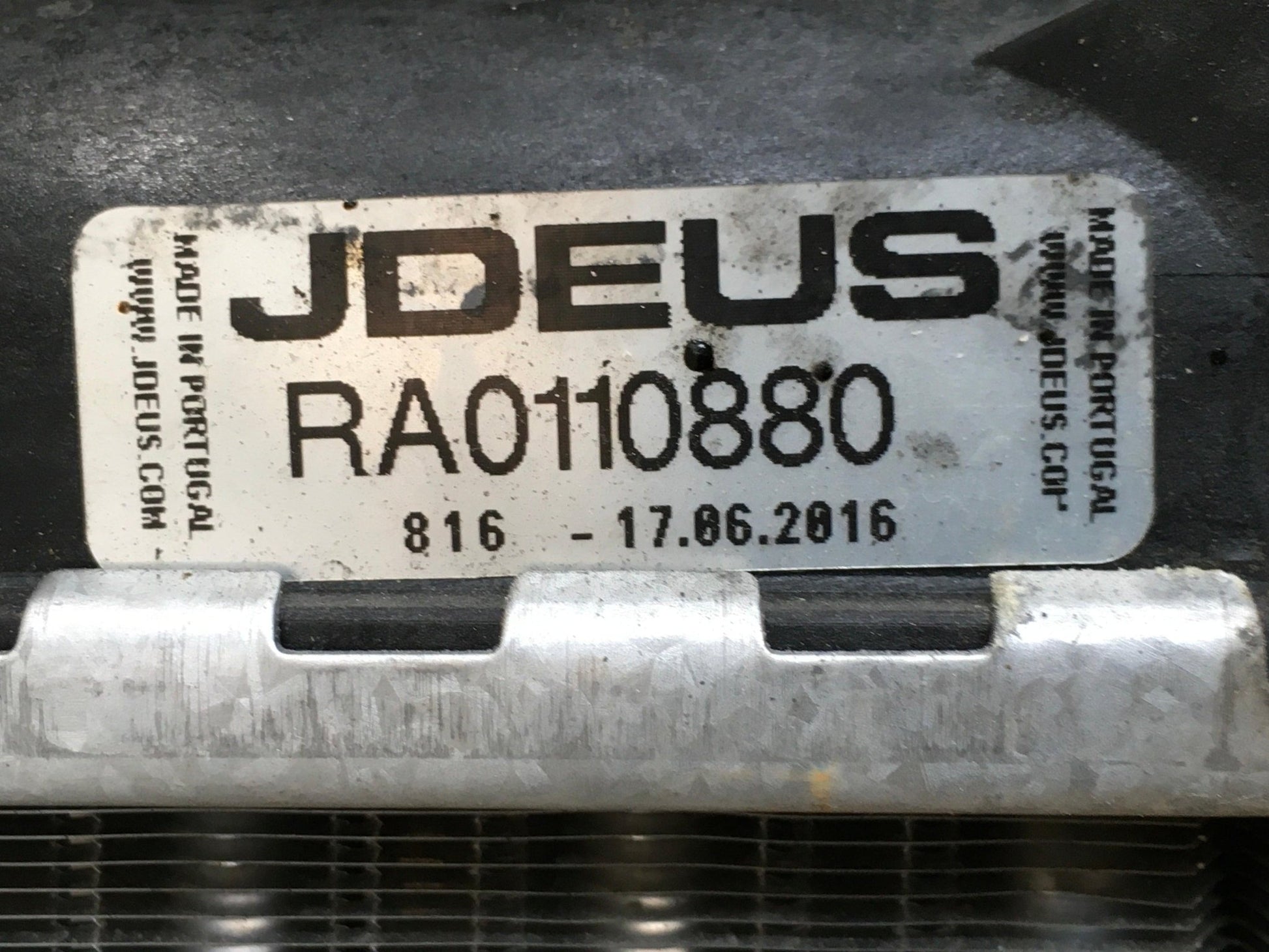 Radiador Fiat panda 1 4x4 - RA0110880