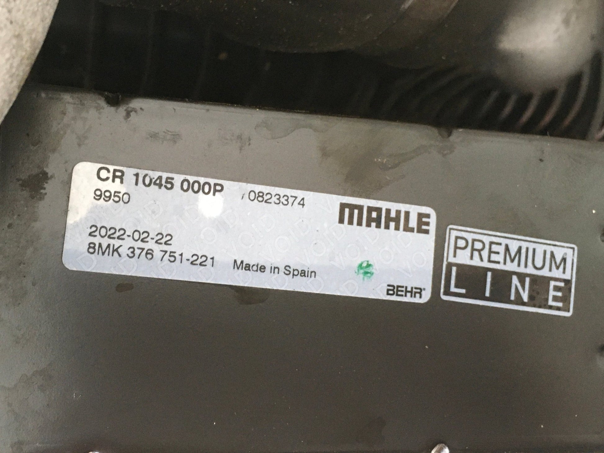 Radiadores Nissan Cabstar F24 2.5 D - 8MK376751221