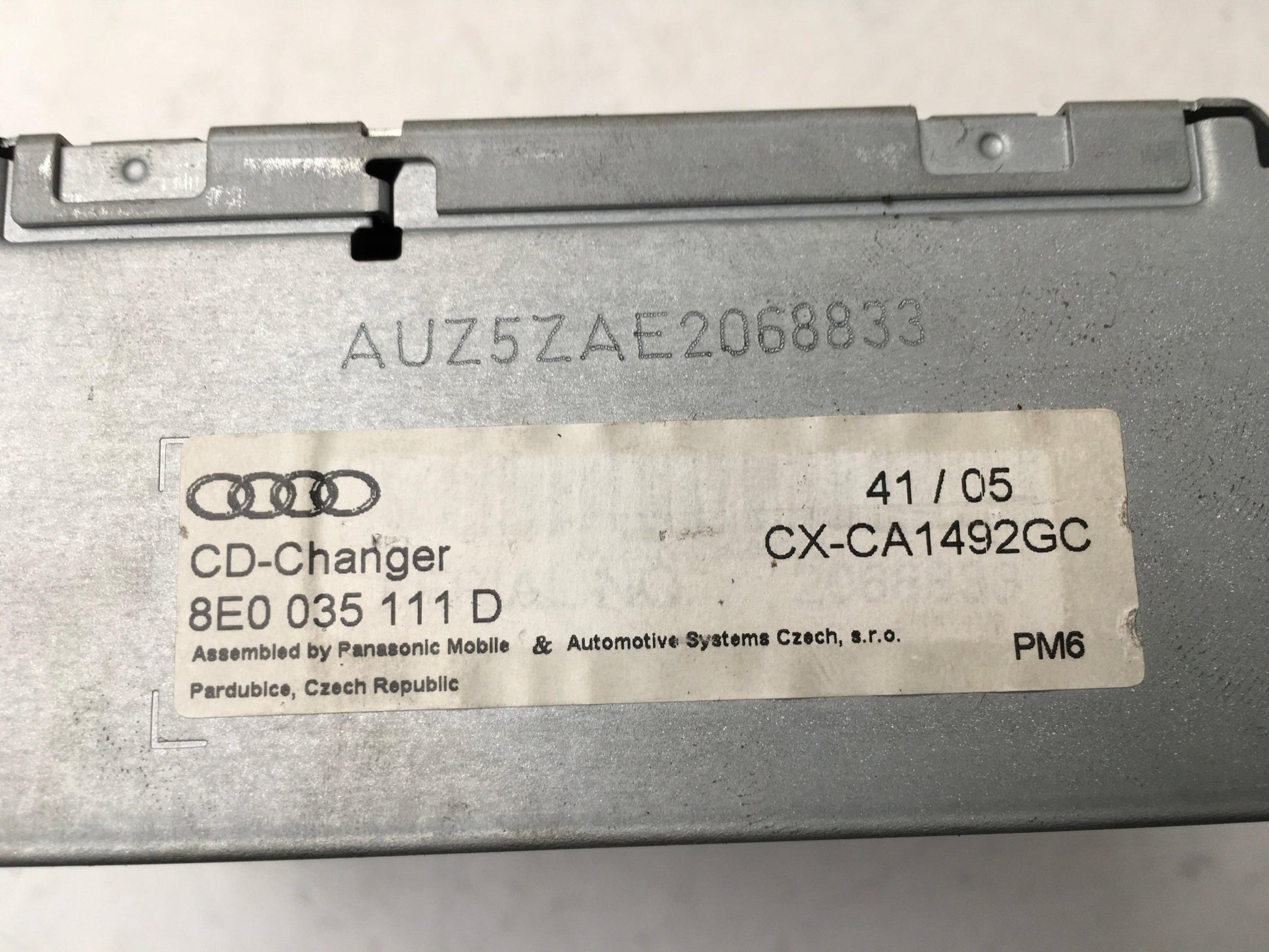 Radio CD Audi 8E0035111D - 8E0035111D