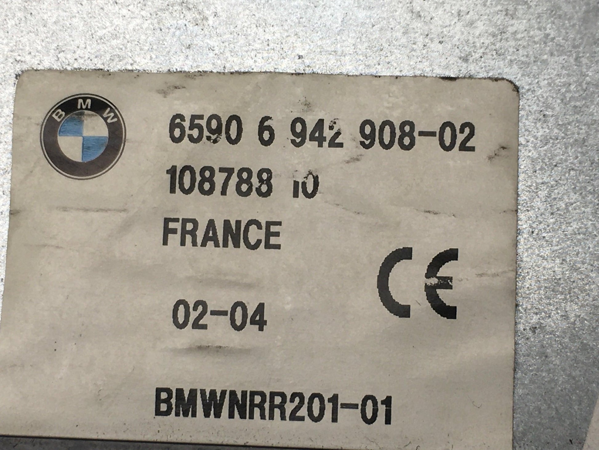 Radio CD BMW 65906942908 - 65906942908