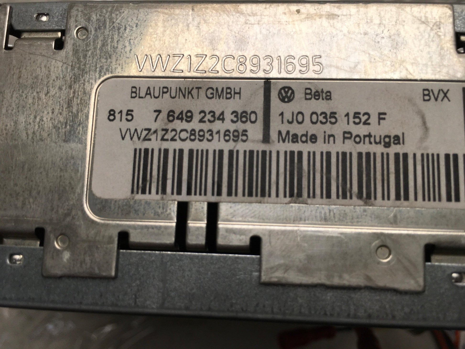 Radio CD VW 1J0035152F - 1J0035152F