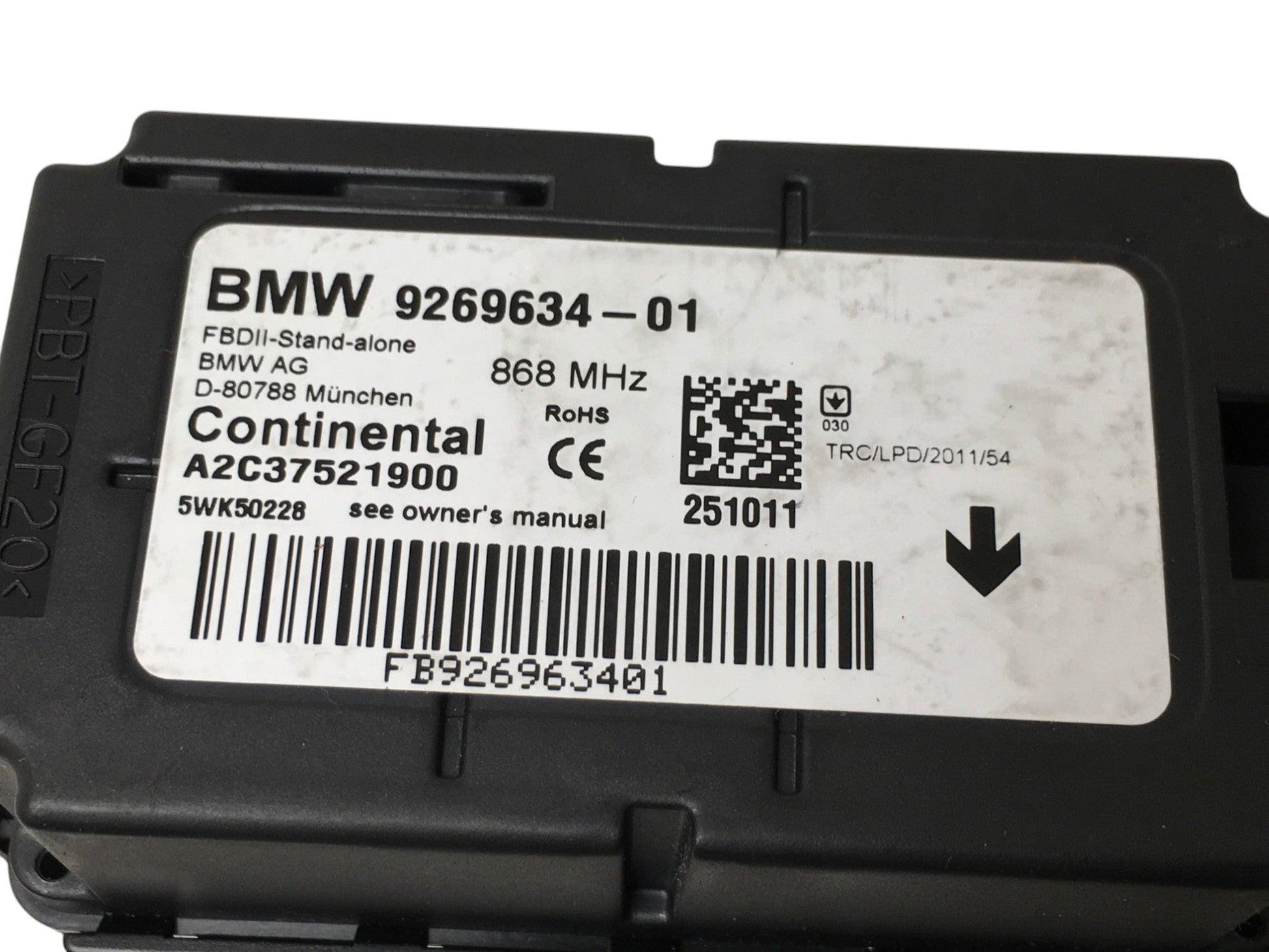 Receptor radio BMW 9269634 - 61319269634